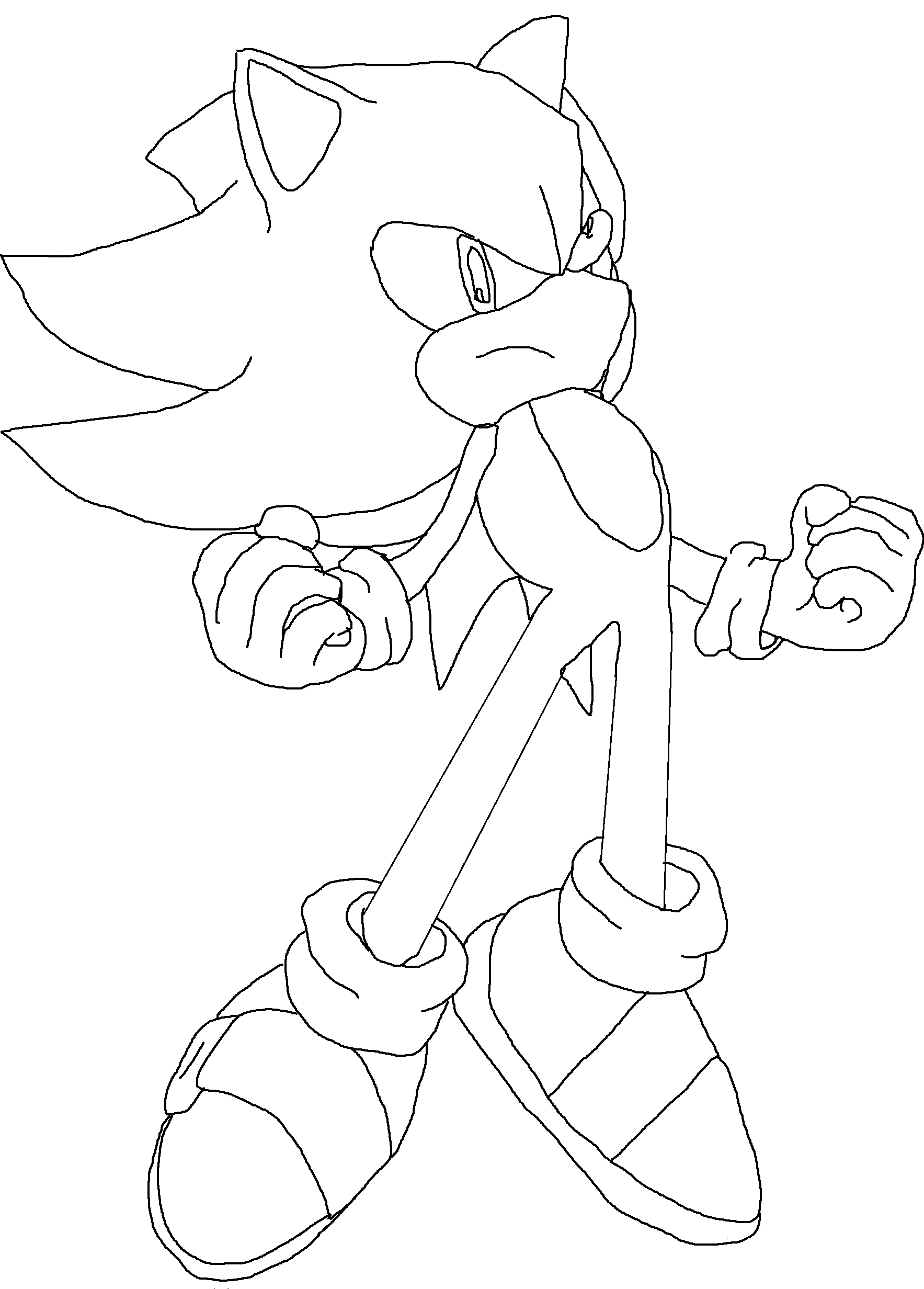 77+ New Sonic Coloring Pages Printable