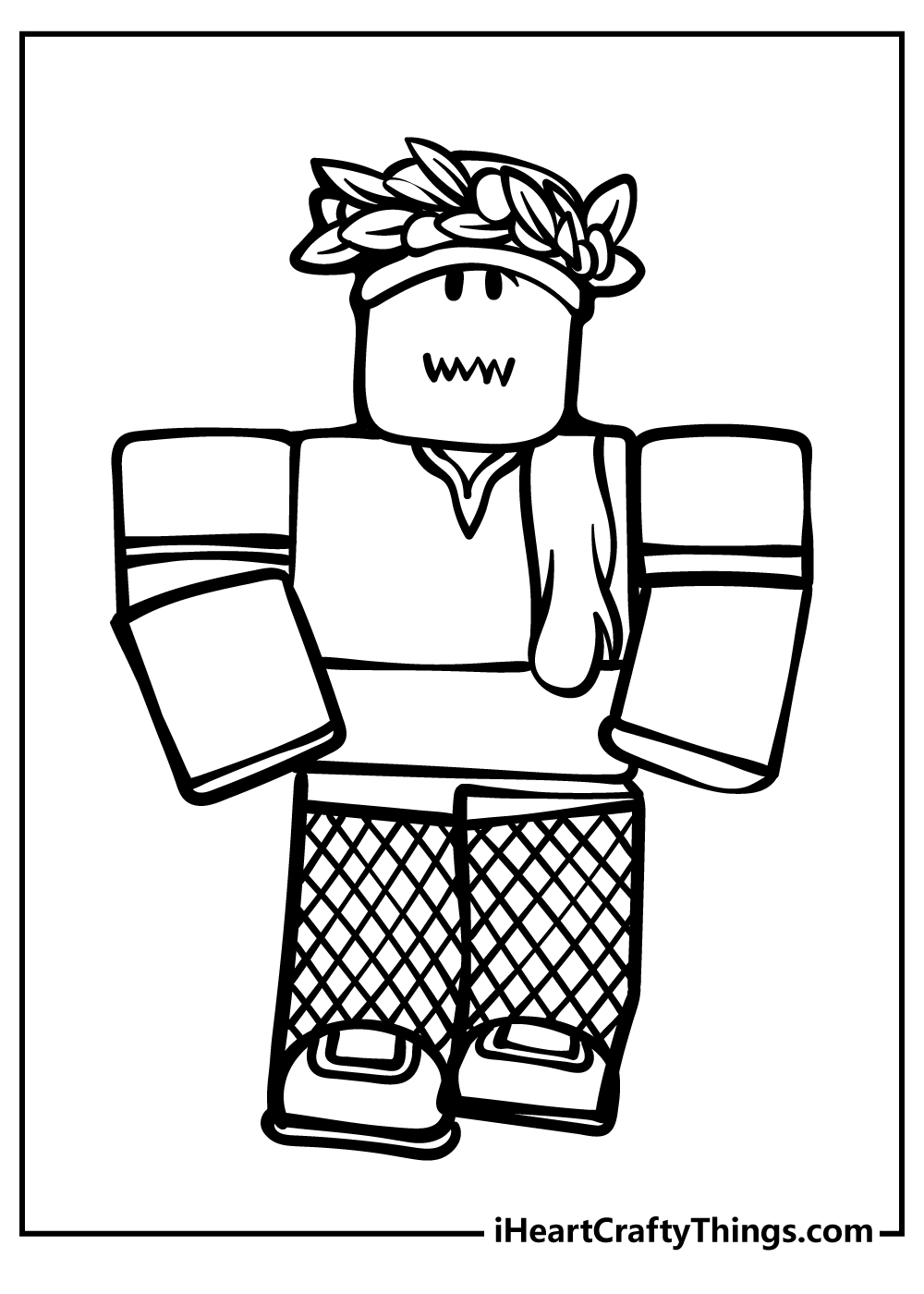 105+ Exciting Roblox Coloring Pages Printable