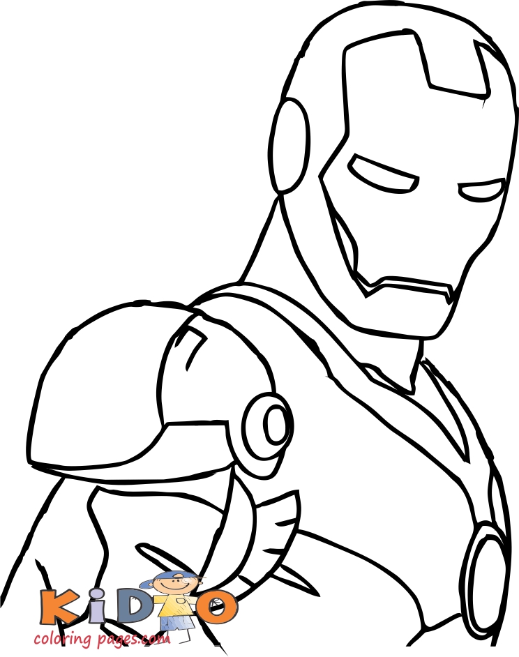 81+ Creative Iron Man Coloring Pages Printable