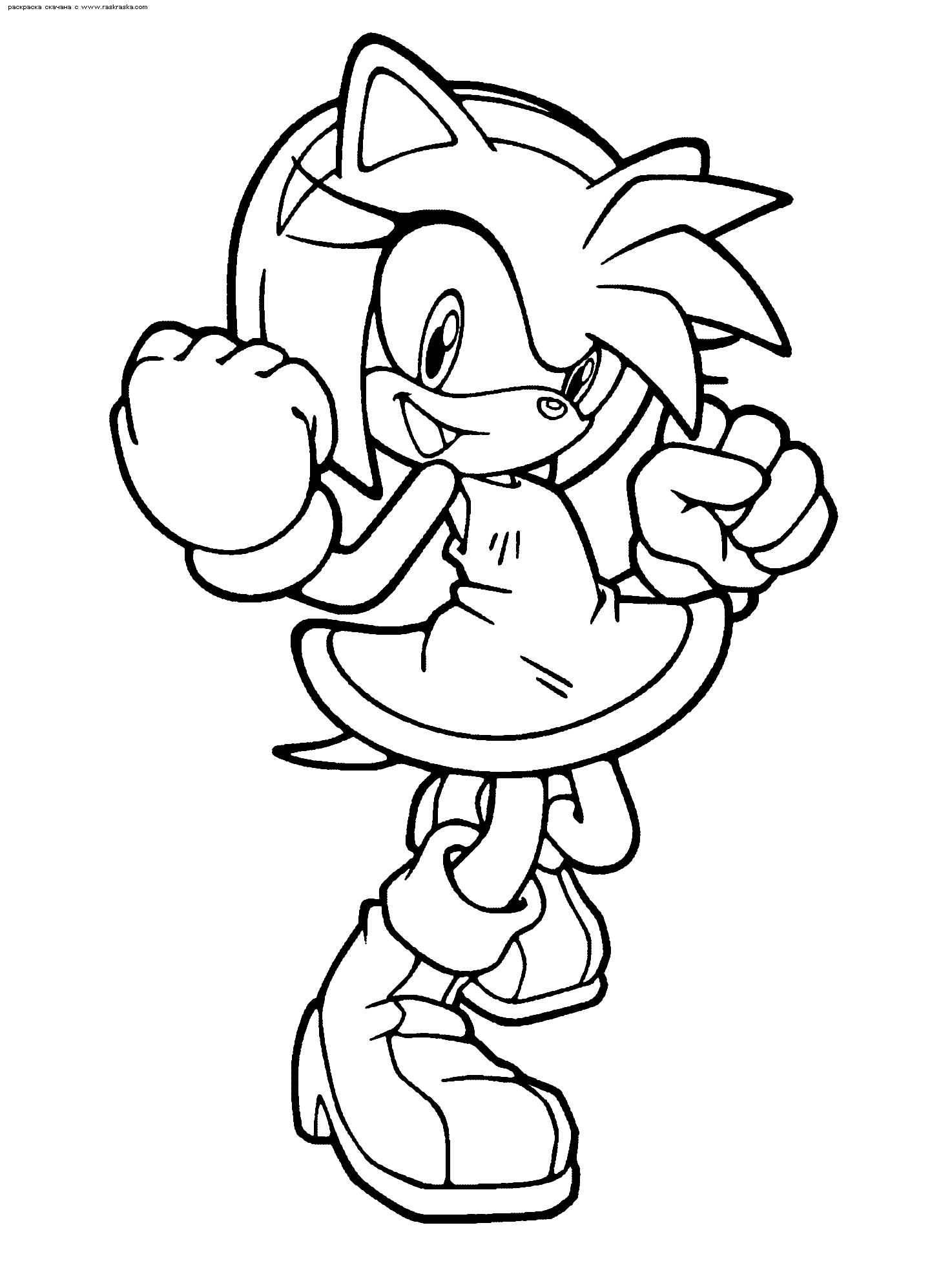 87+ Funtastic Sonic Coloring Pages Printable