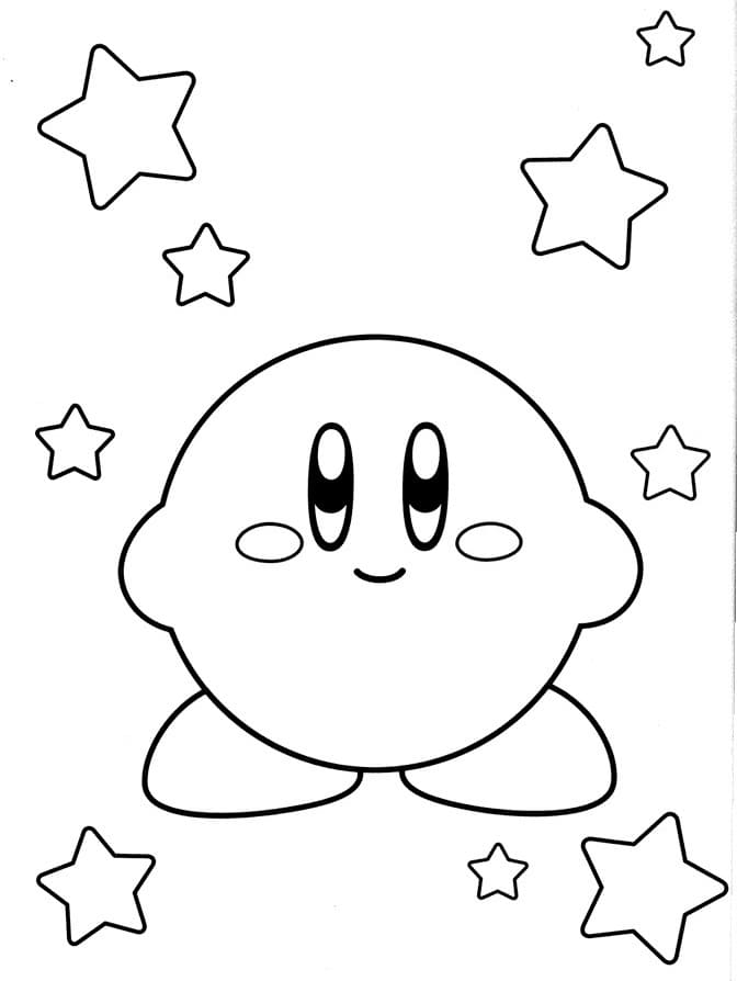 88+ Inspiring Kirby Coloring Pages Printable