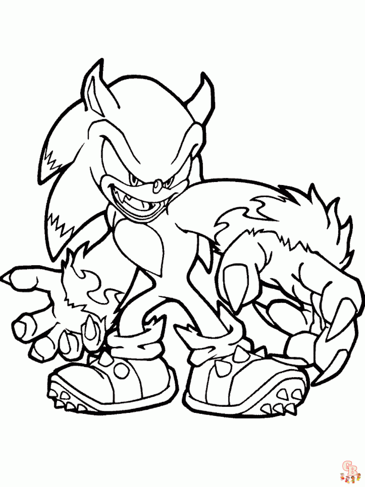 95+ Engaging Sonic Coloring Pages Printable