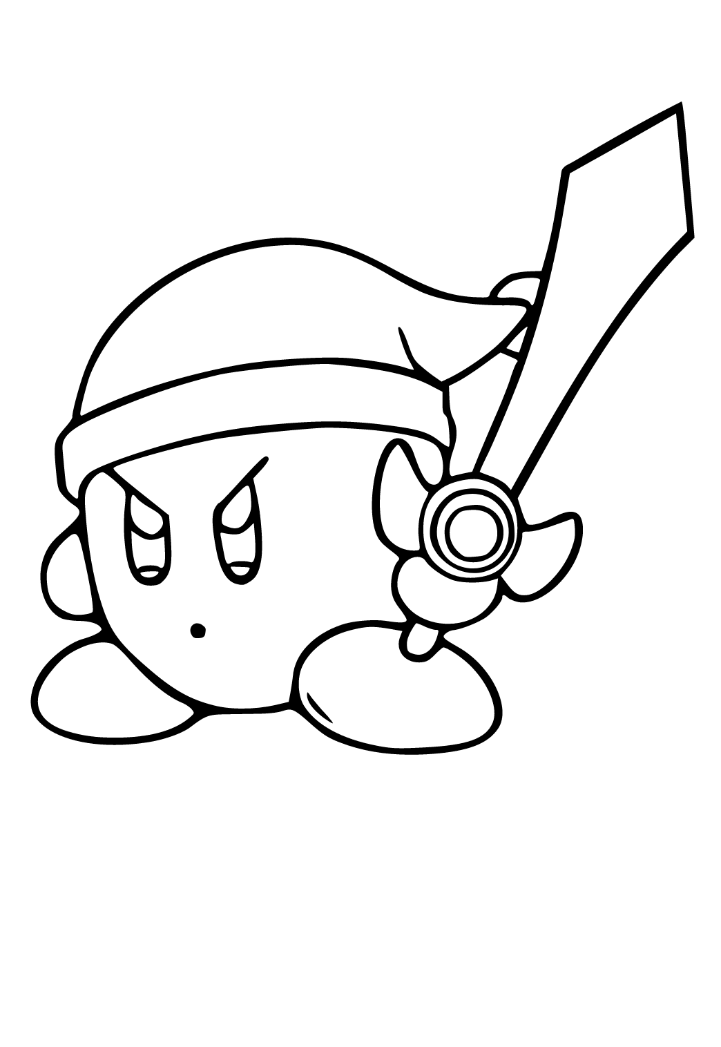 97+ Colorful Kirby Coloring Pages Printable