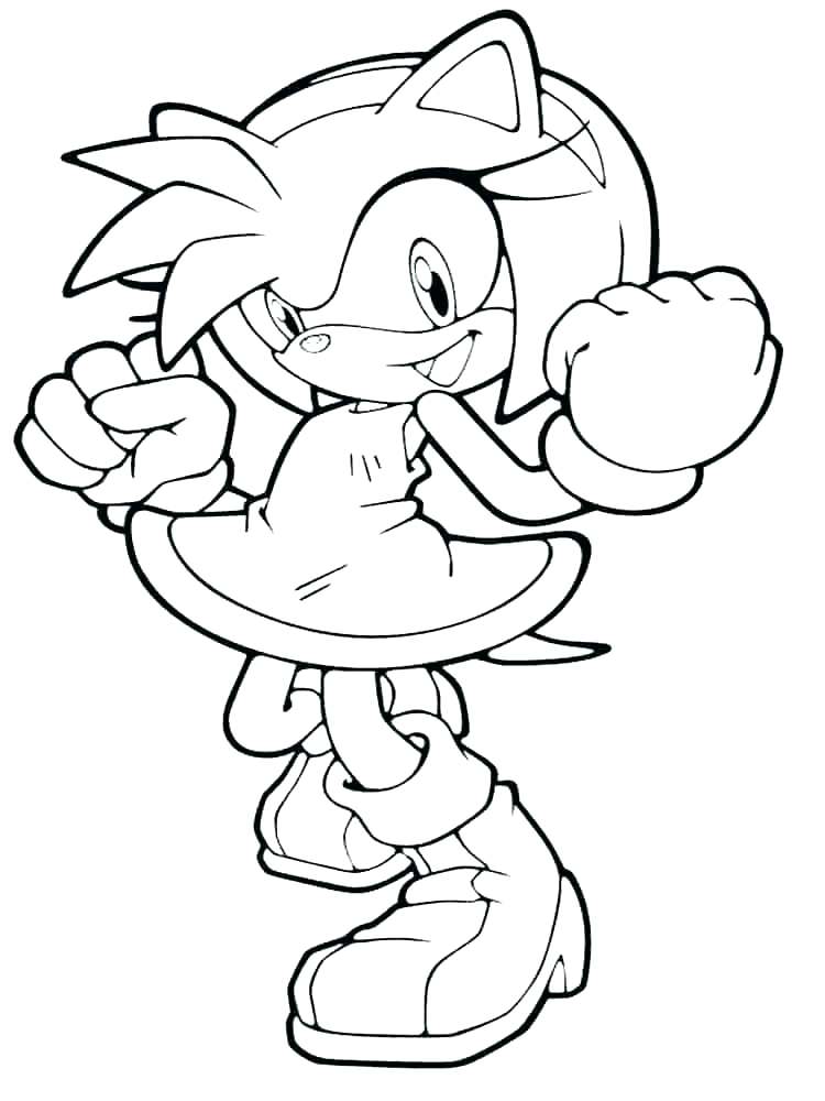 98+ Cheerful Sonic Coloring Pages Printable