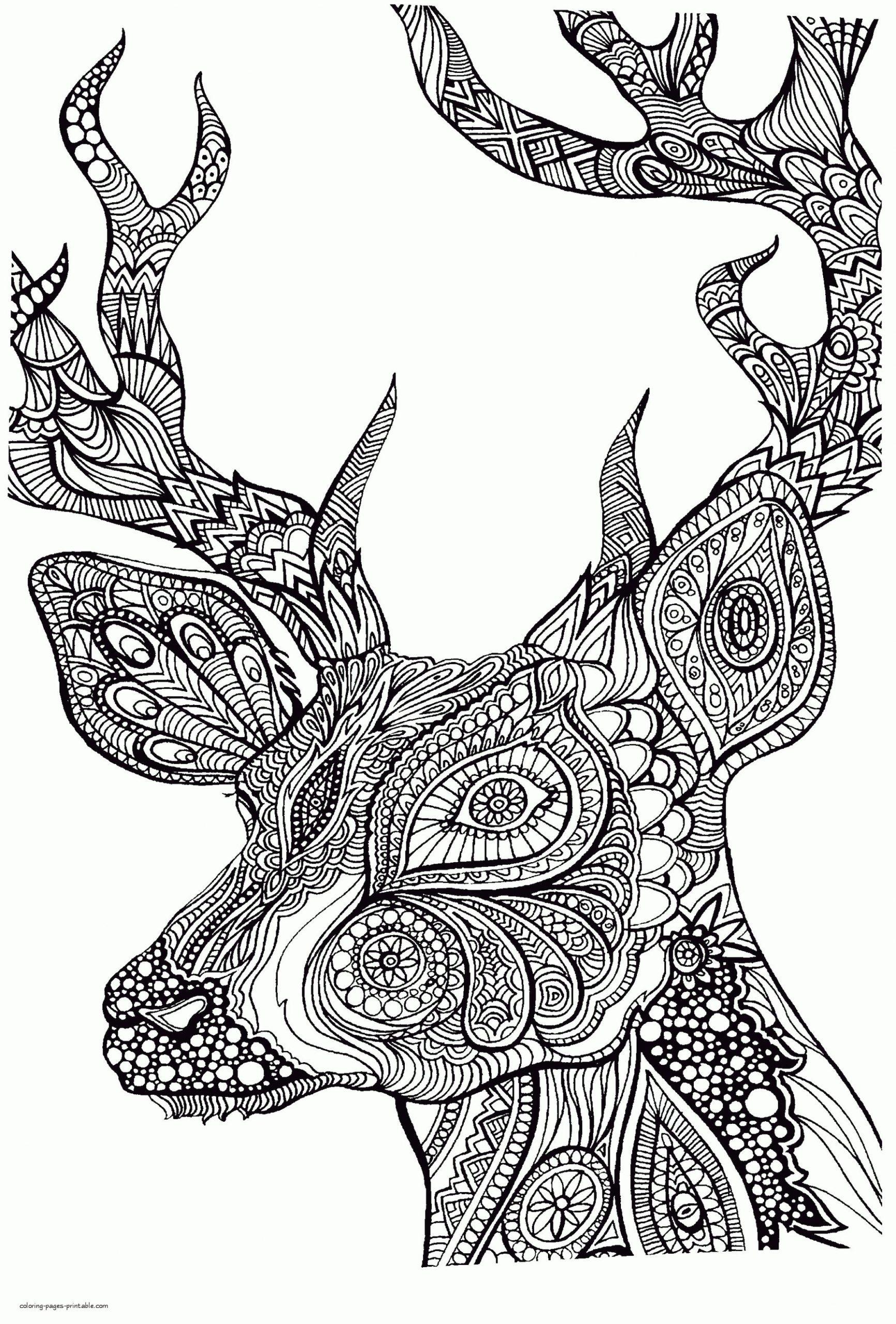 40+ Artistic Animal Coloring Pages Inspirational