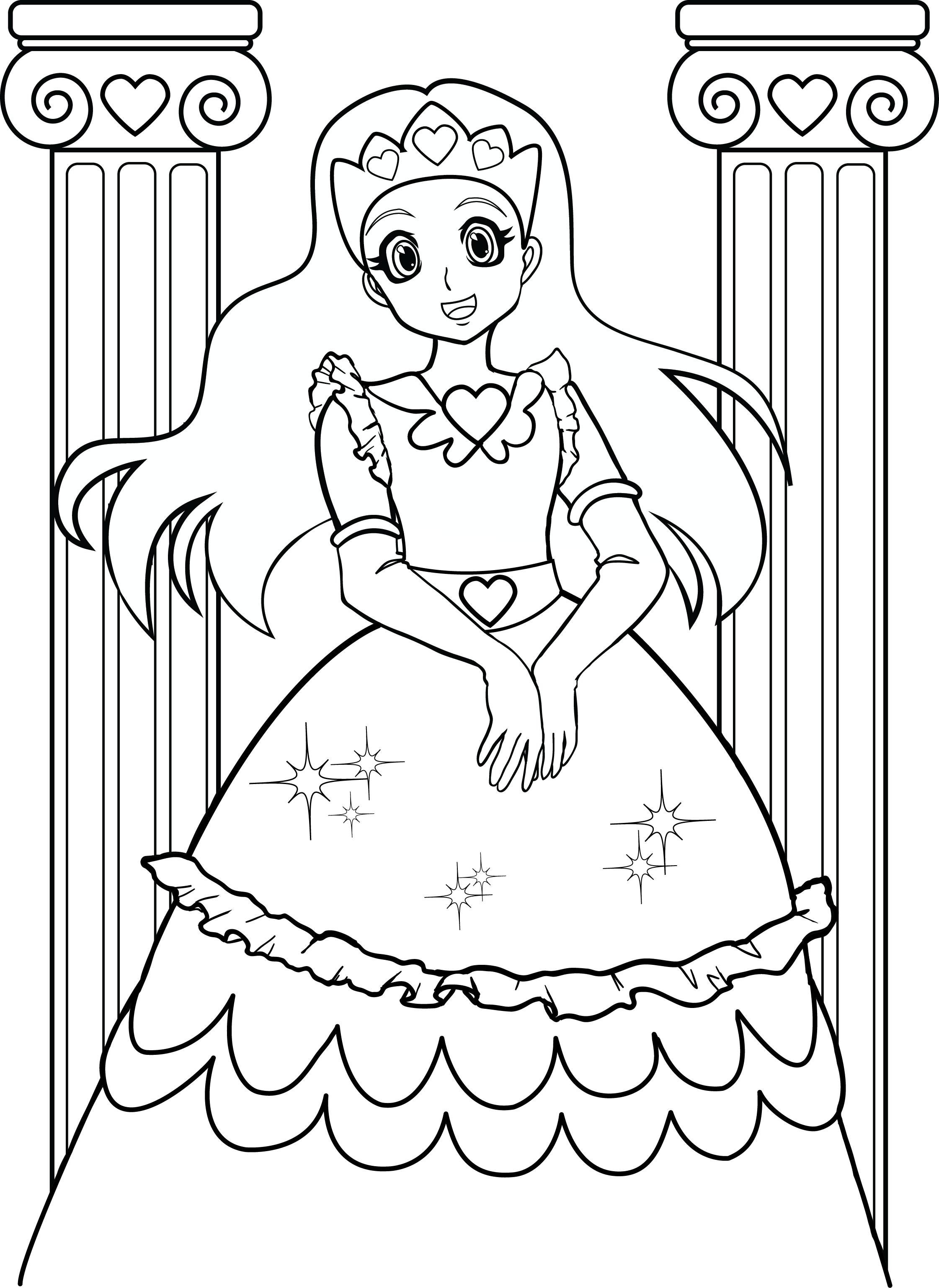 31+ Happy Coloring Pages for Kids Easy