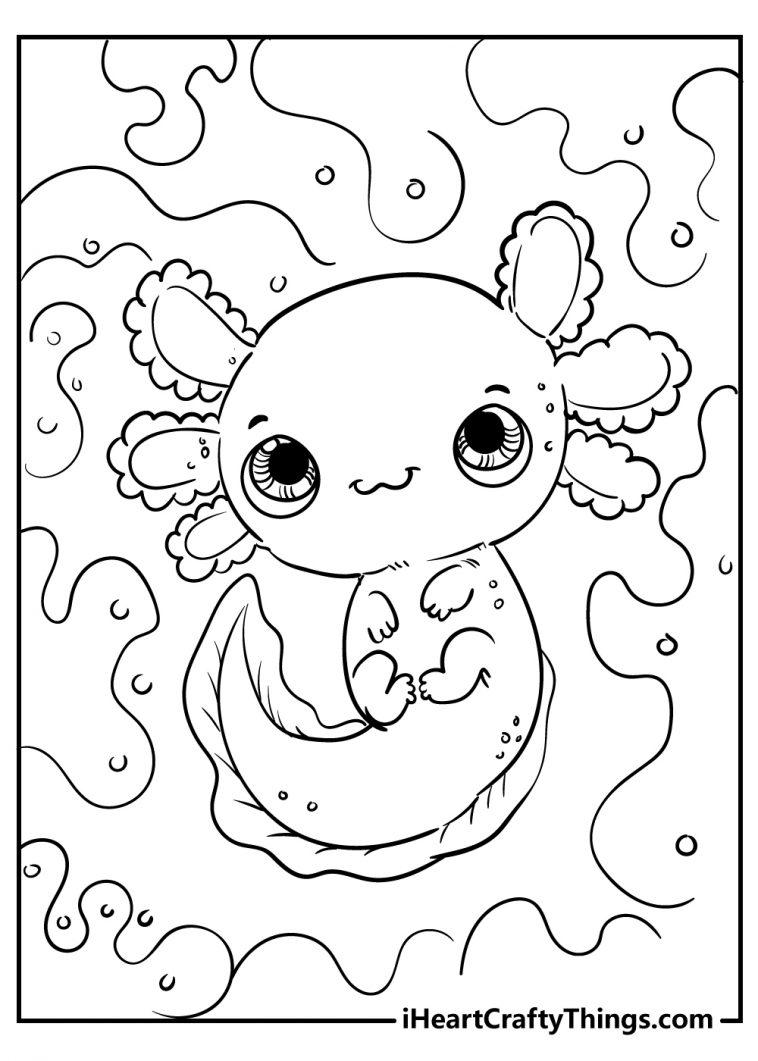 30+ Lovely Animal Coloring Pages and Drawing