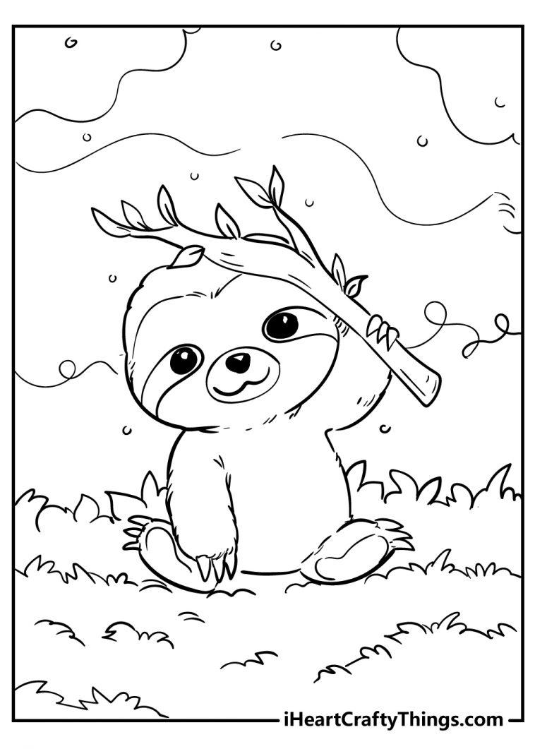 46+ Fun Animal Coloring Pages Aesthetic