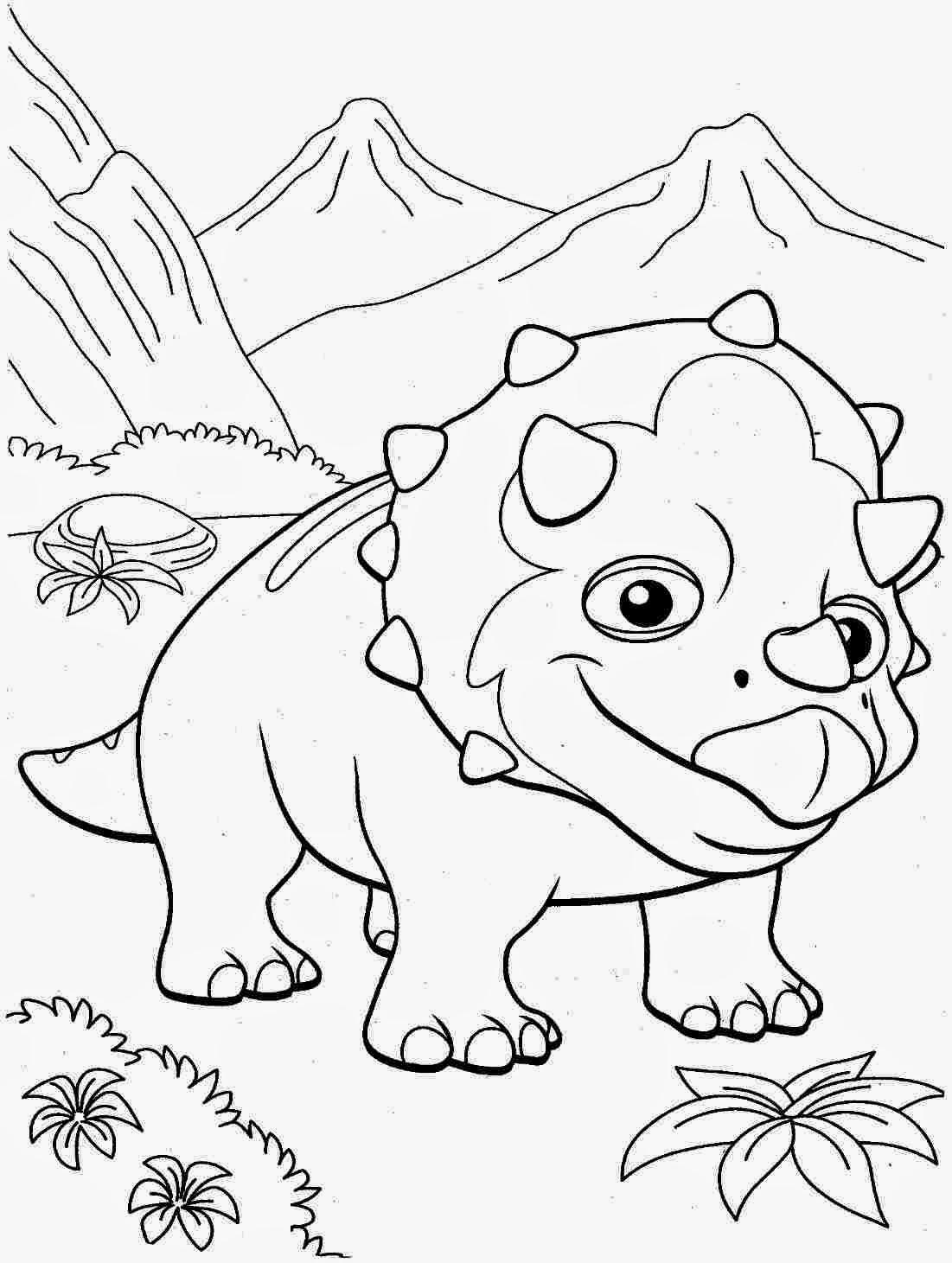 40+ The Best Dinosaur Coloring Pages Download FREE