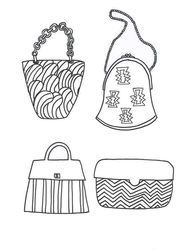 31+ Fun Free Fashion Coloring Pages Aesthetic