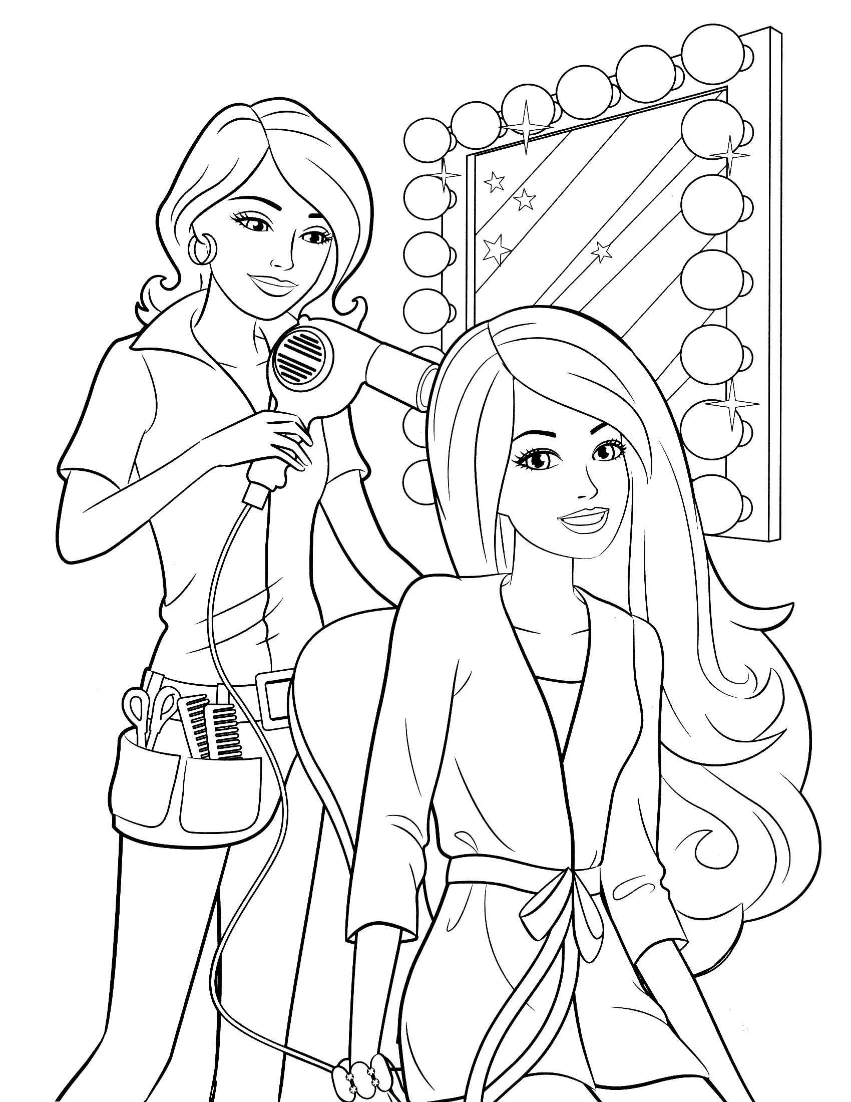 49+ Creative Free Fashion Coloring Pages Art