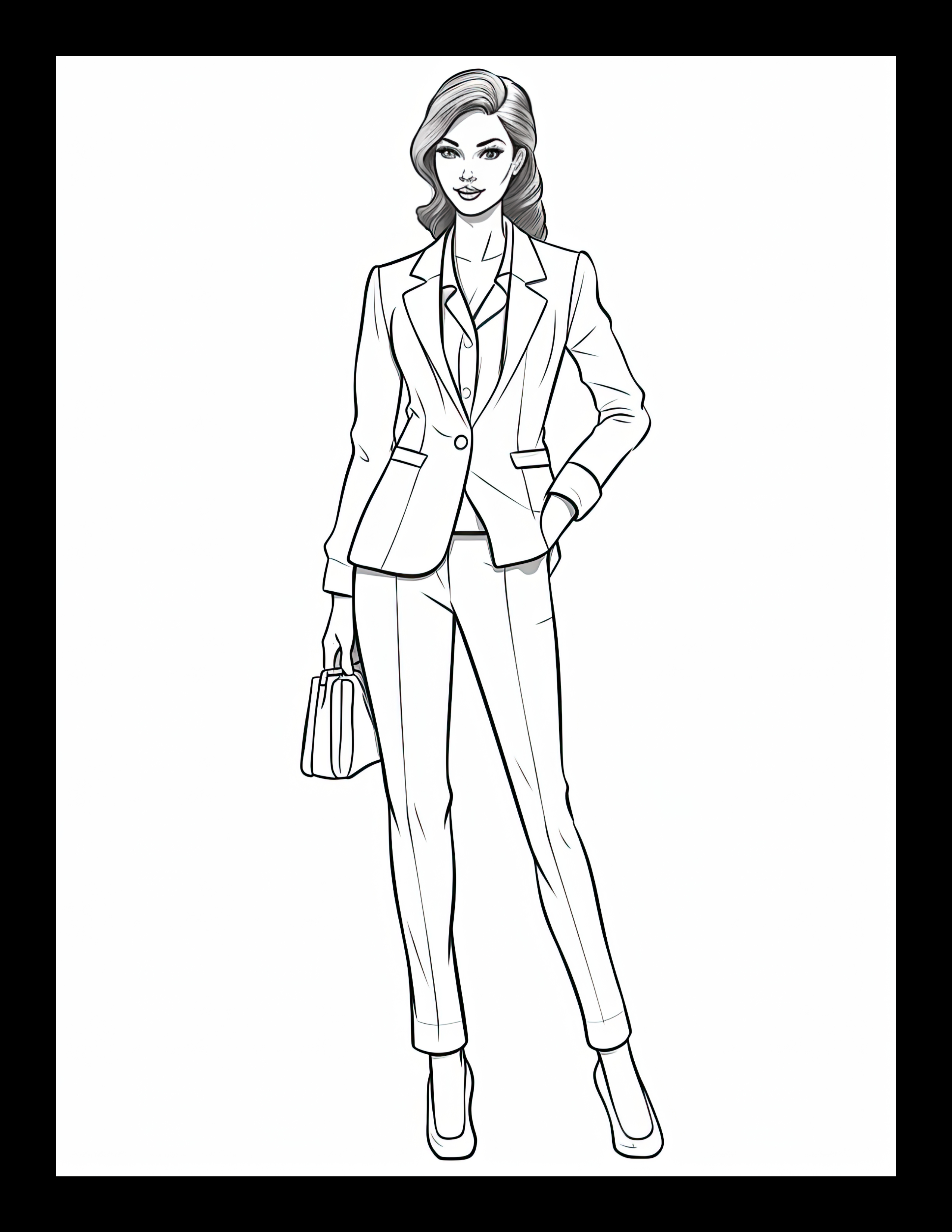 30+ Free Free Fashion Coloring Pages Ideas