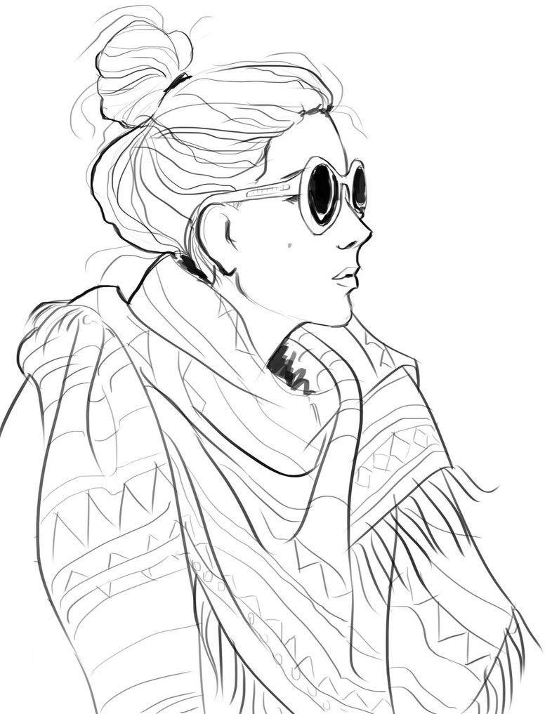 45+ Aesthetic Free Fashion Coloring Pages Unique