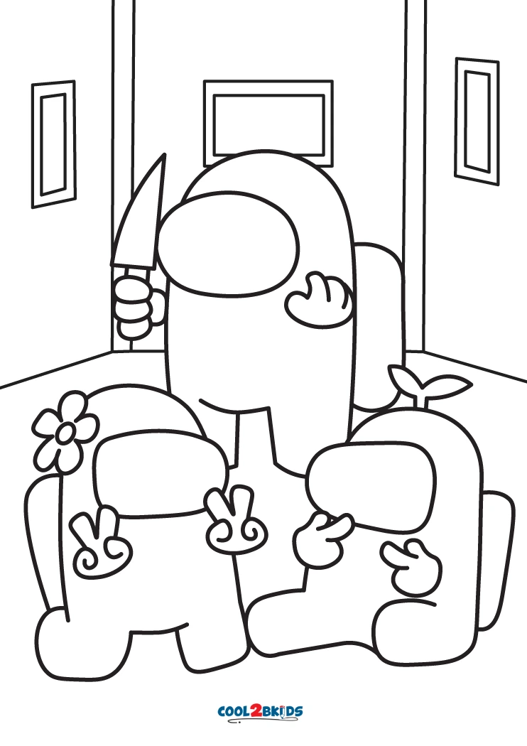 113+ Charming Crewmate Coloring Pages Printable