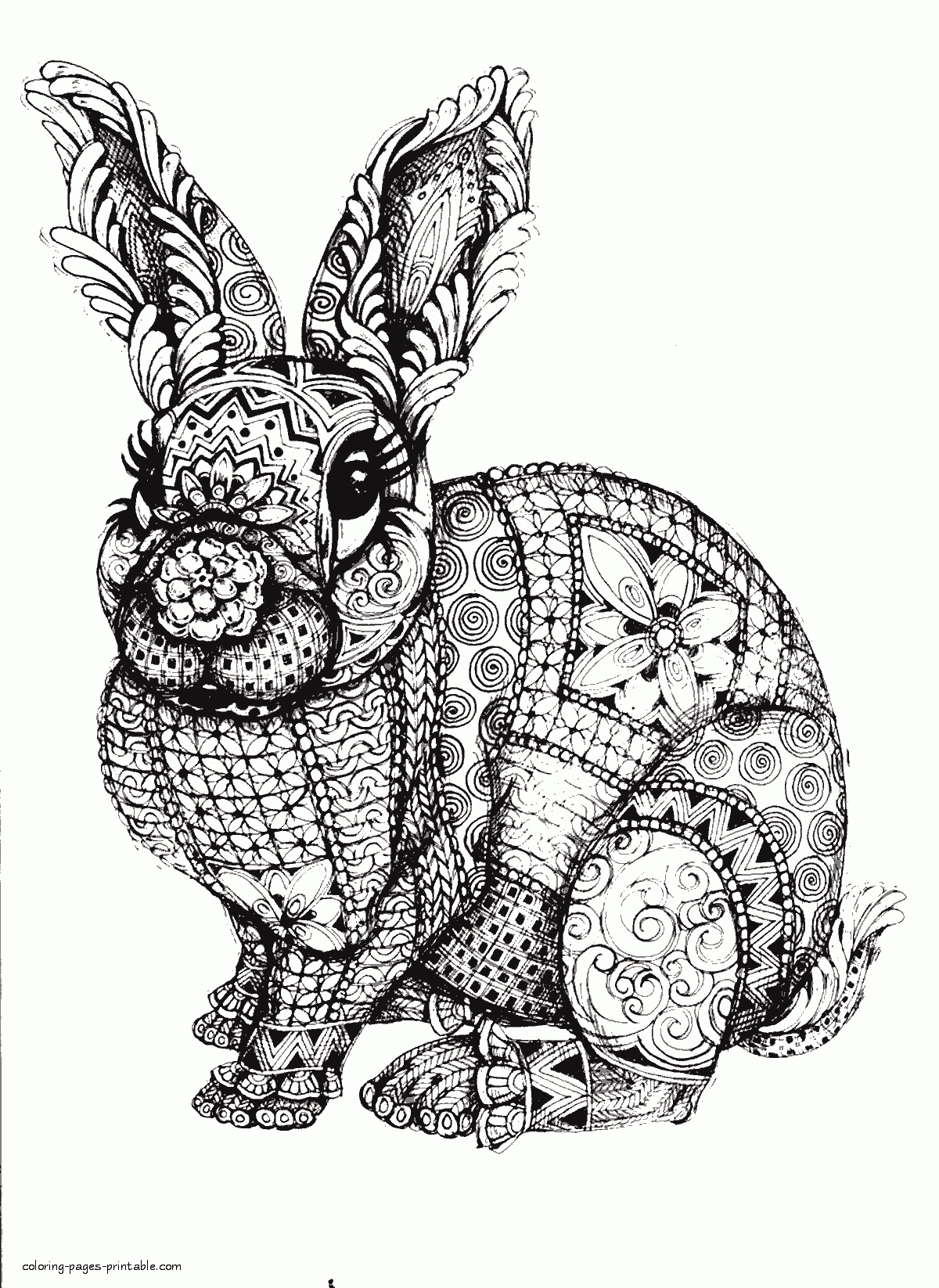 32+ Cheerful Animal Coloring Pages Art