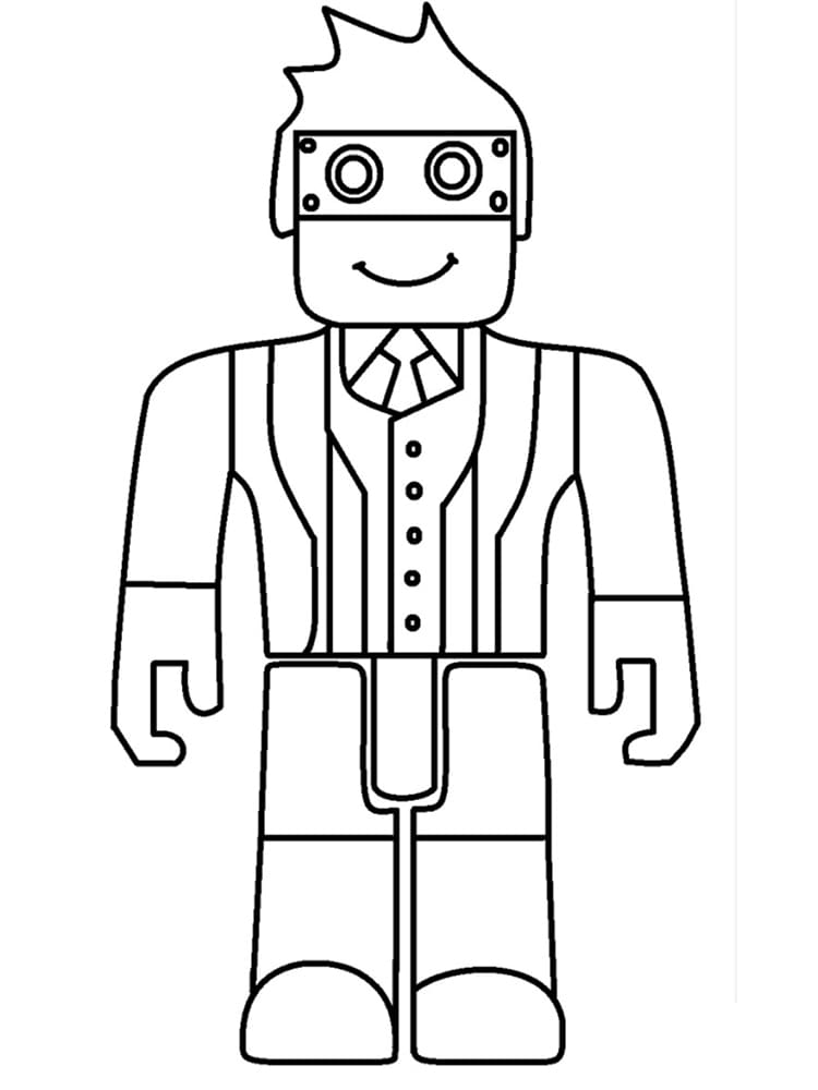 130+ Creative Roblox Coloring Pages Printable