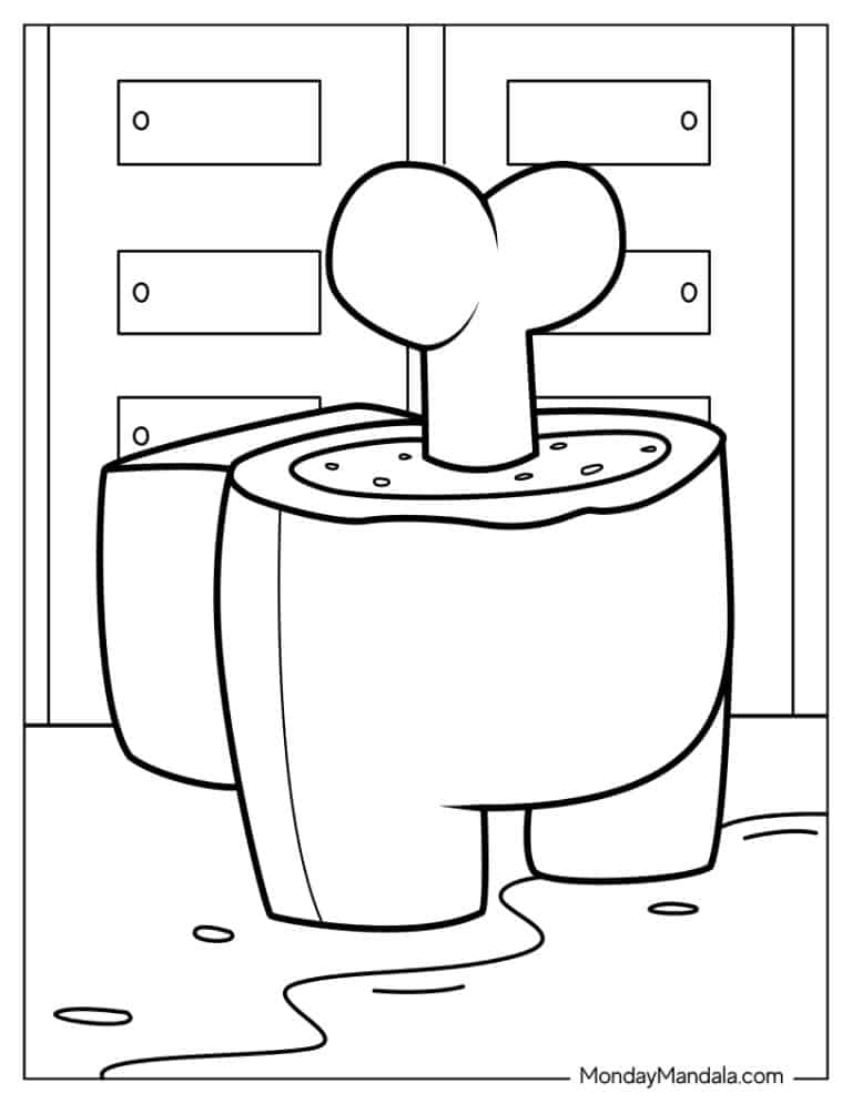 77+ Vibrant Crewmate Coloring Pages Printable