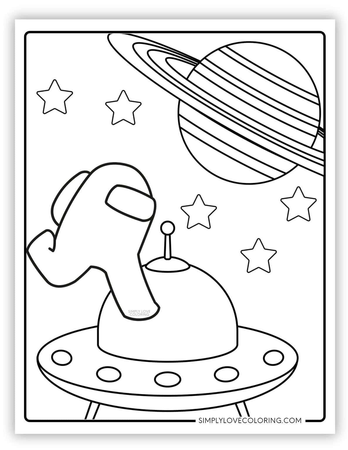 161+ Creative Crewmate Coloring Pages Printable