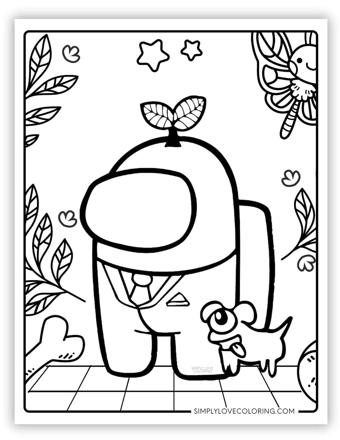 173+ Joyful Crewmate Coloring Pages Printable