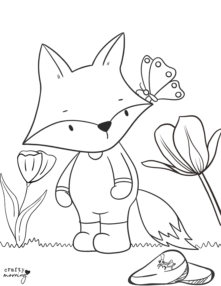 38+ Cute Coloring Pages for Kids Art