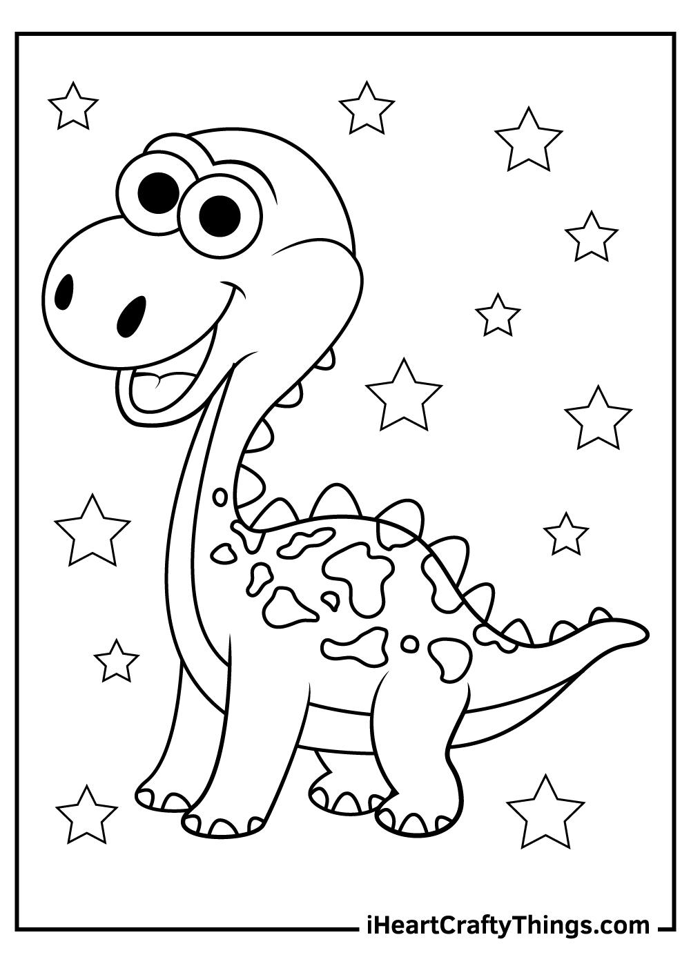 37+ Ultimate Dinosaur Coloring Pages for Kids and Adult