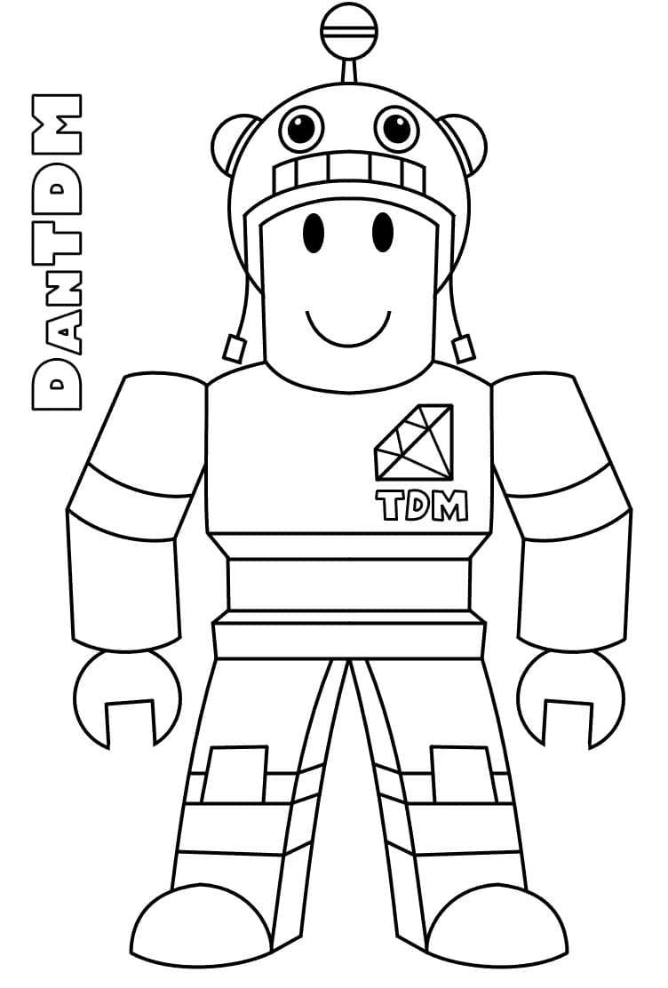 91+ Joyful Roblox Coloring Pages Printable