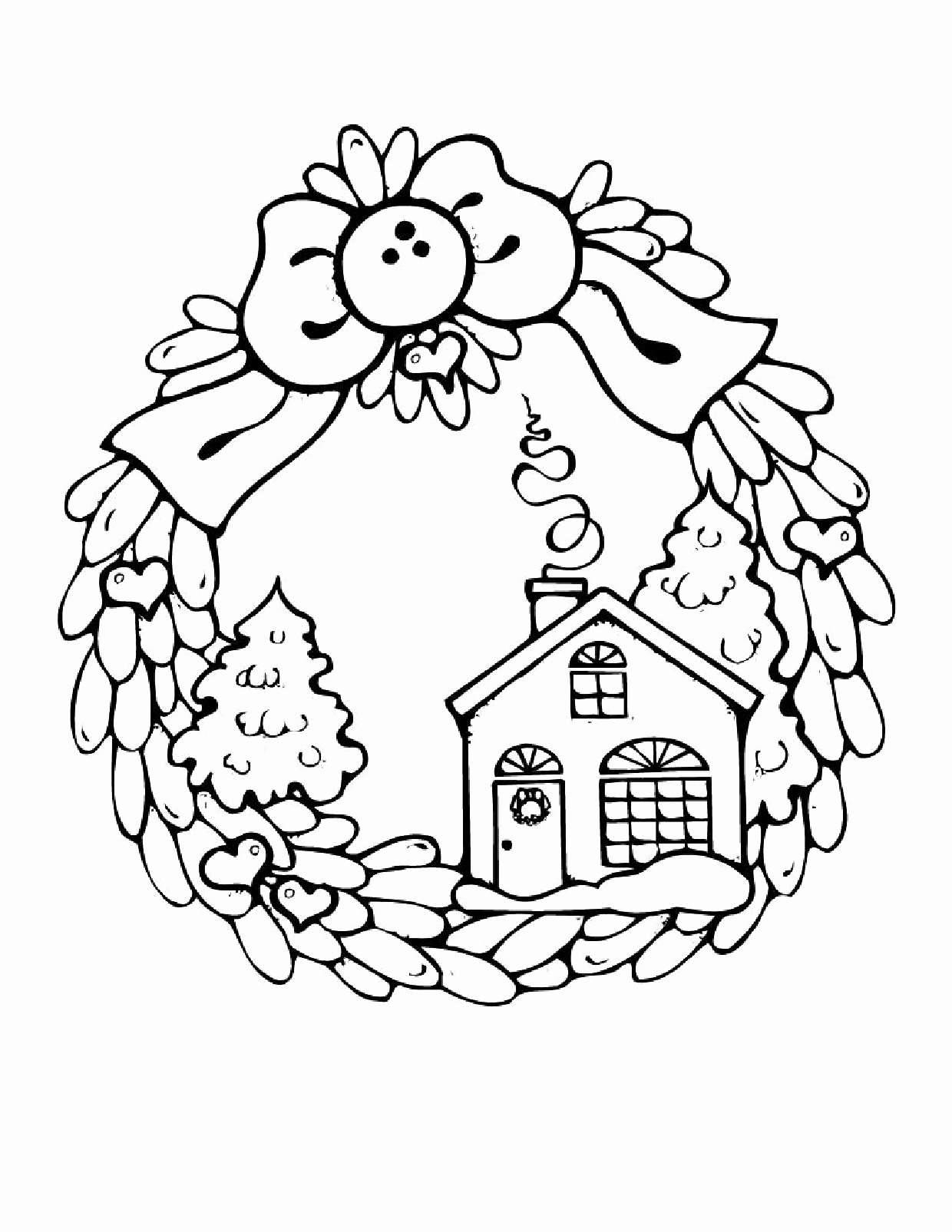 46+ Fun Winter Activity Coloring Pages Printable