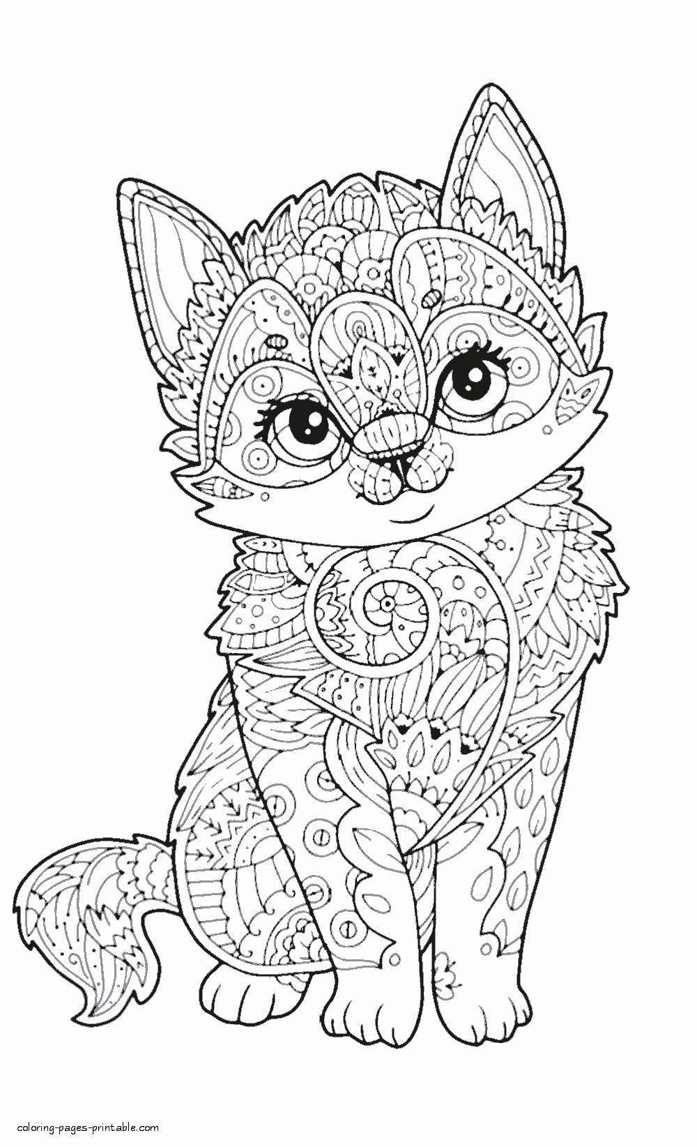 50+ The Best Animal Coloring Pages Printable Sheets