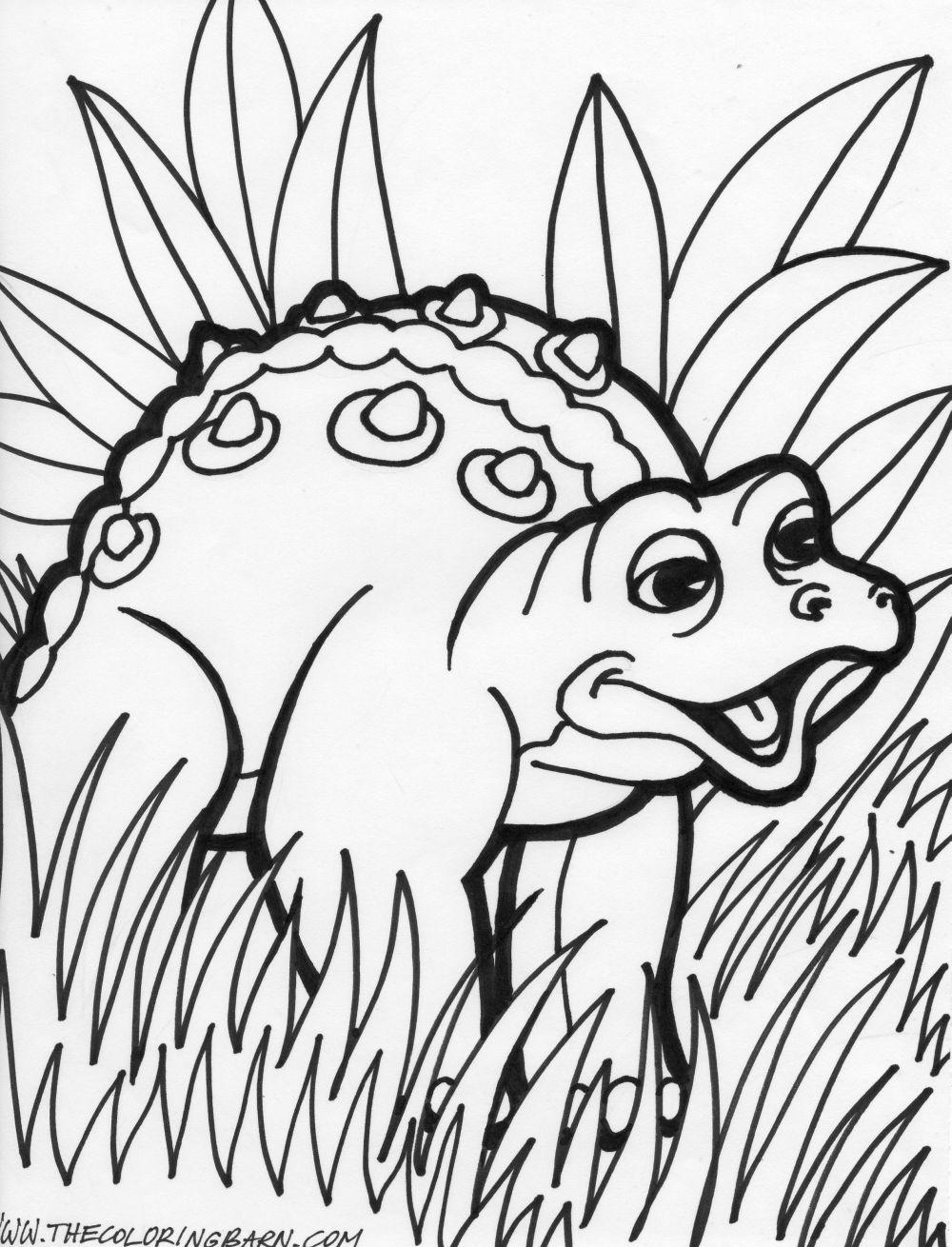 39+ Colorful Dinosaur Coloring Pages Archives