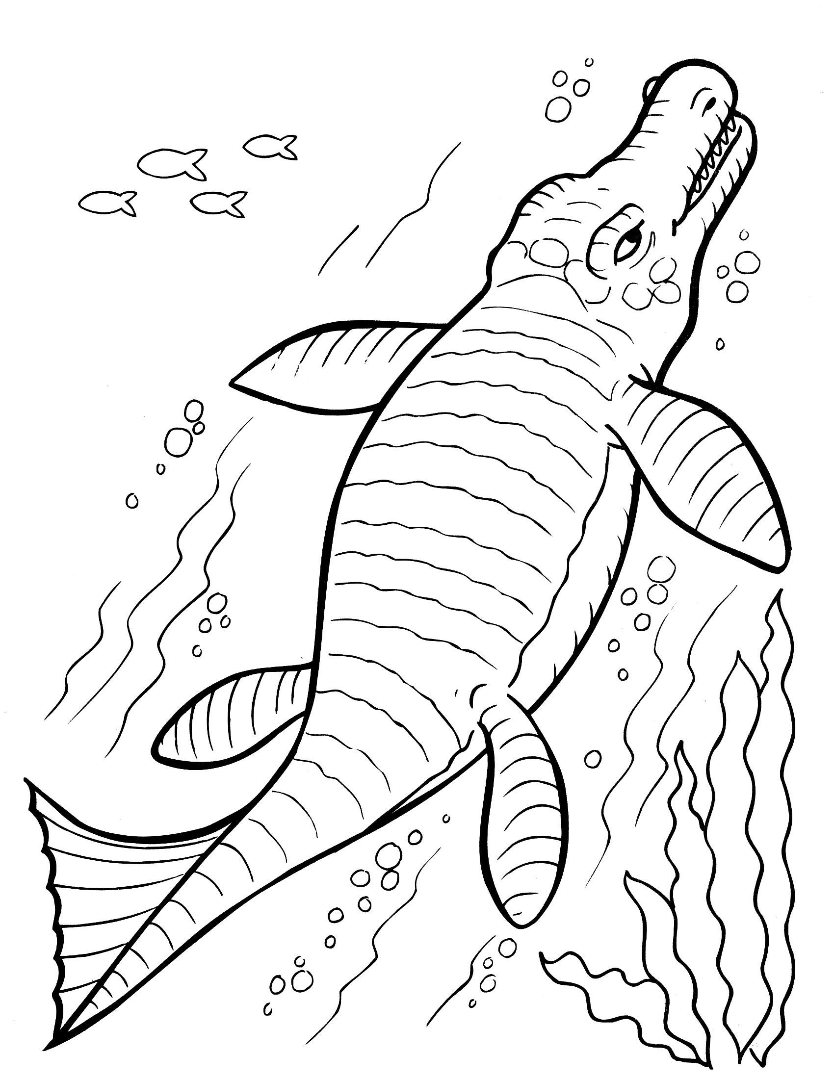 35+ Inspiring Dinosaur Coloring Pages Simple