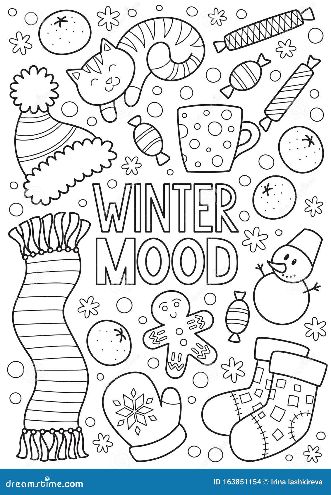 56+ Brightening Winter Activity Coloring Pages Printable