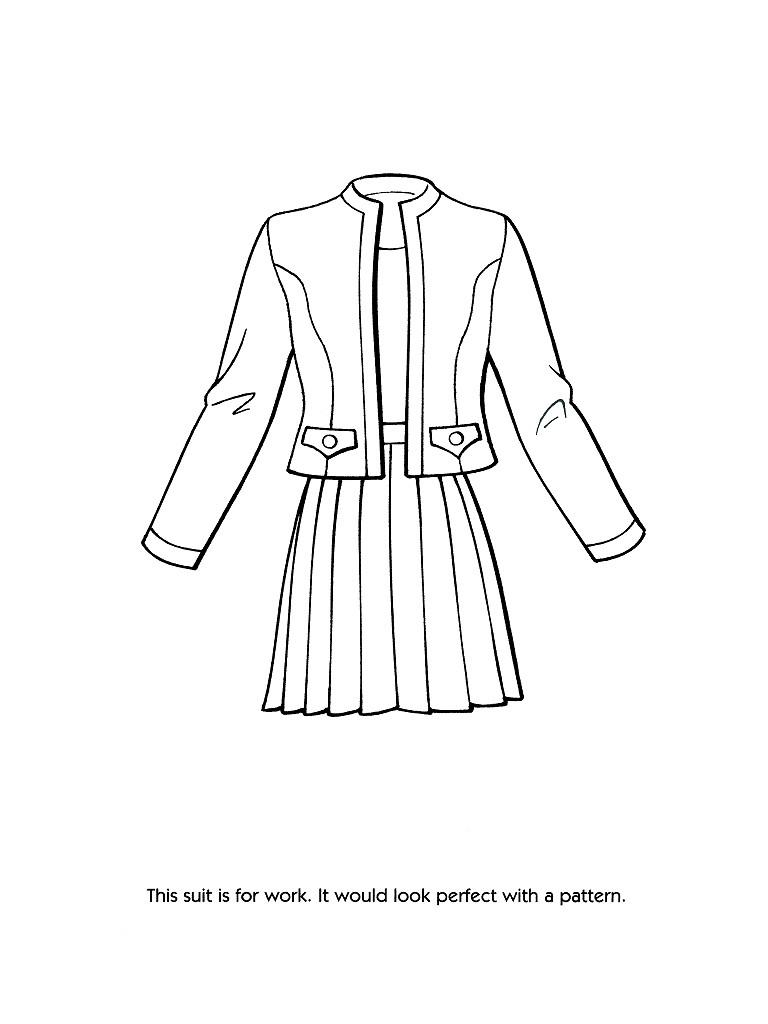 44+ Trendy Free Fashion Coloring Pages Archives