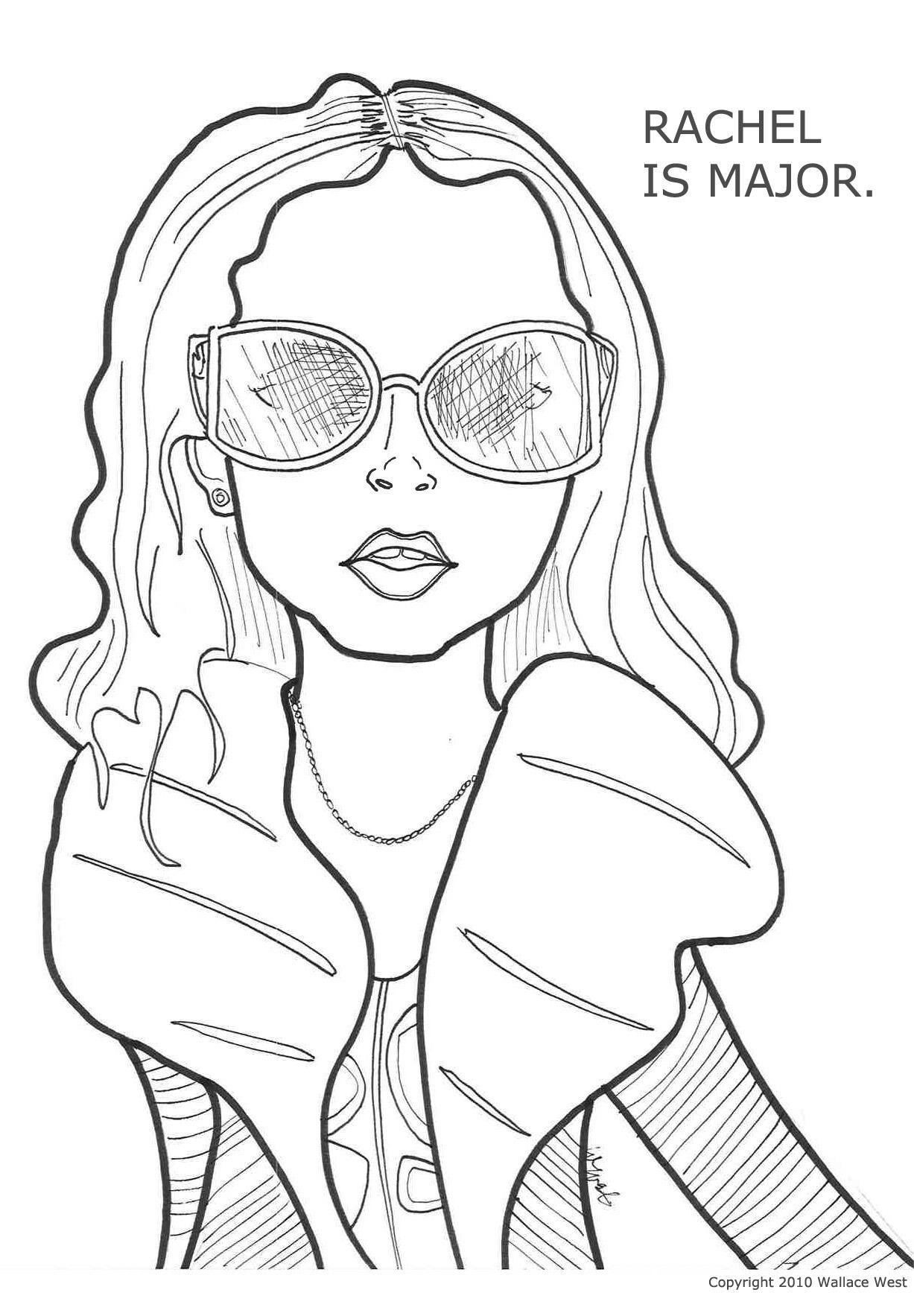 31+ Downloadable Free Fashion Coloring Pages for Kids and Adult