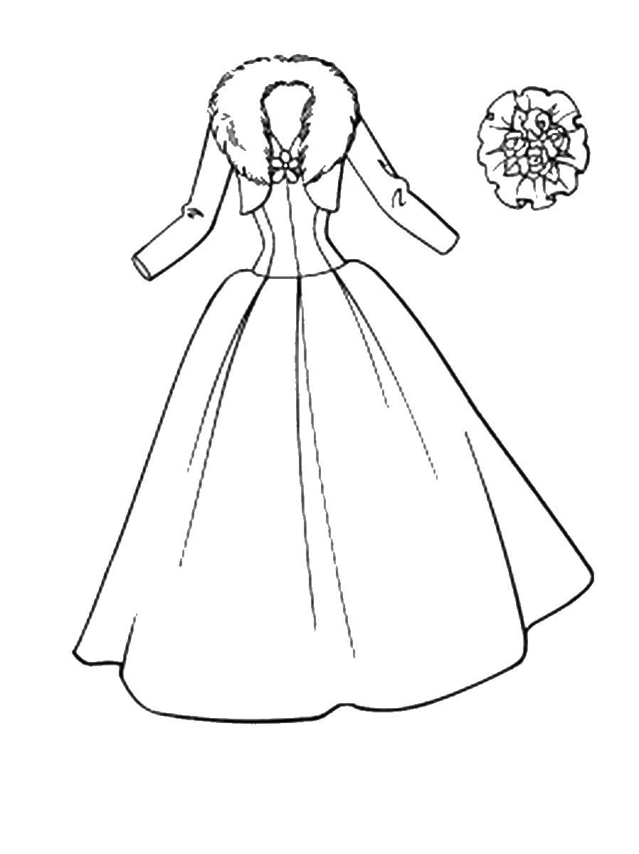 36+ Simple Free Fashion Coloring Pages Art