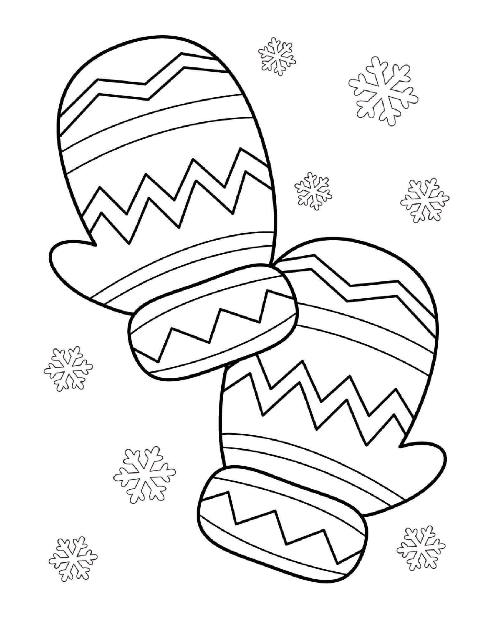 108+ Captivating Winter Activity Coloring Pages Printable