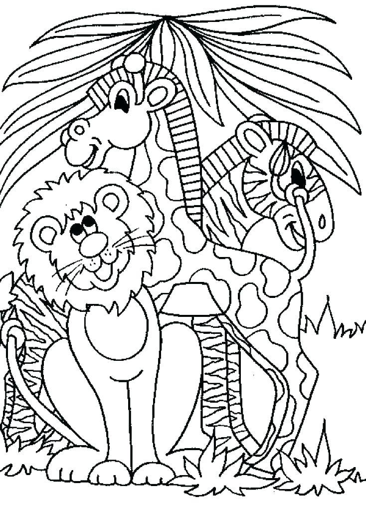 42+ Downloadable Animal Coloring Pages Realistic