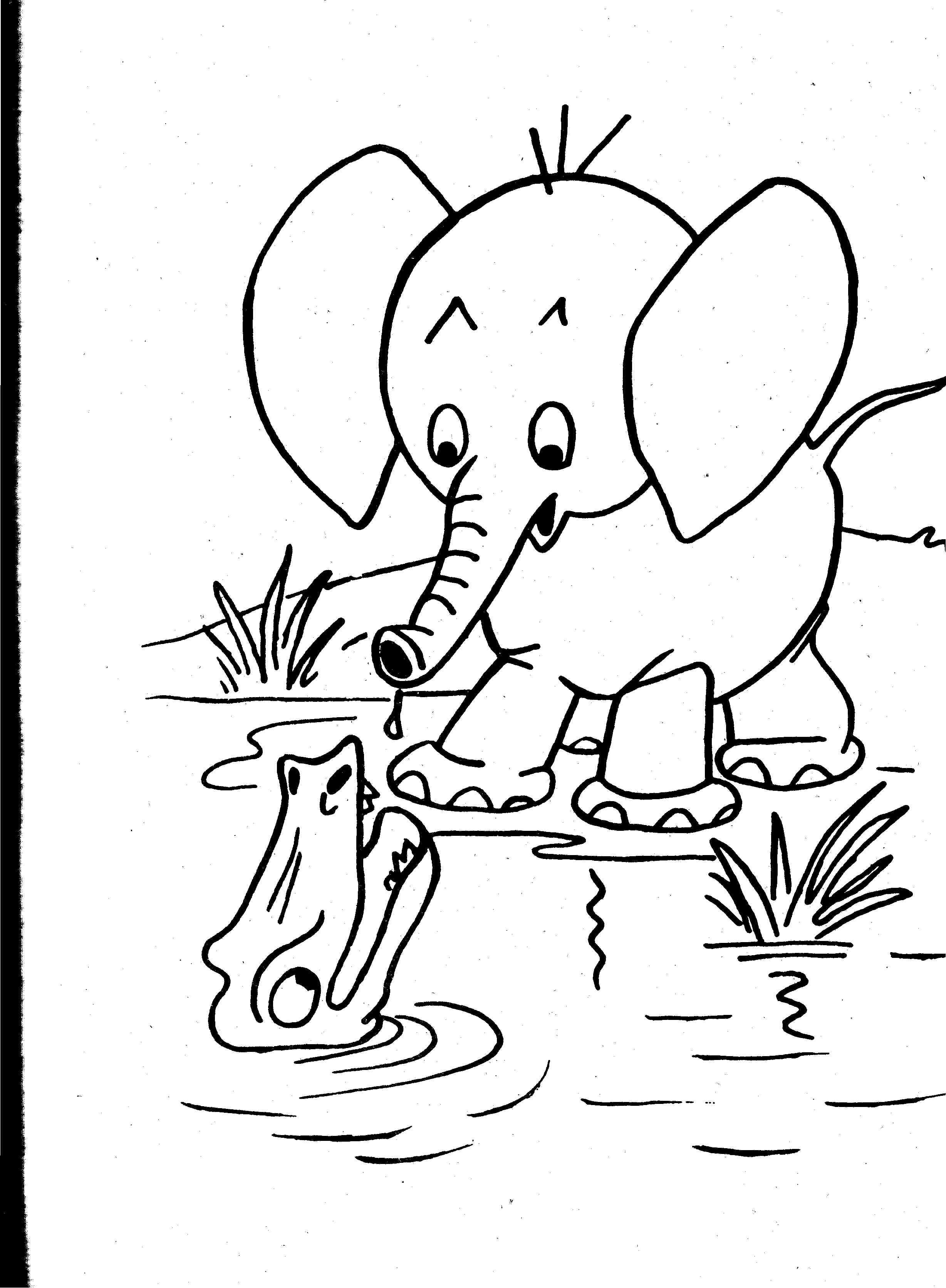 34+ Funtastic Animal Coloring Pages with Simple Outline