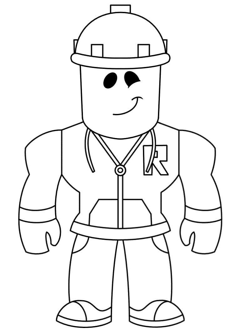 78+ Exciting Roblox Coloring Pages Printable