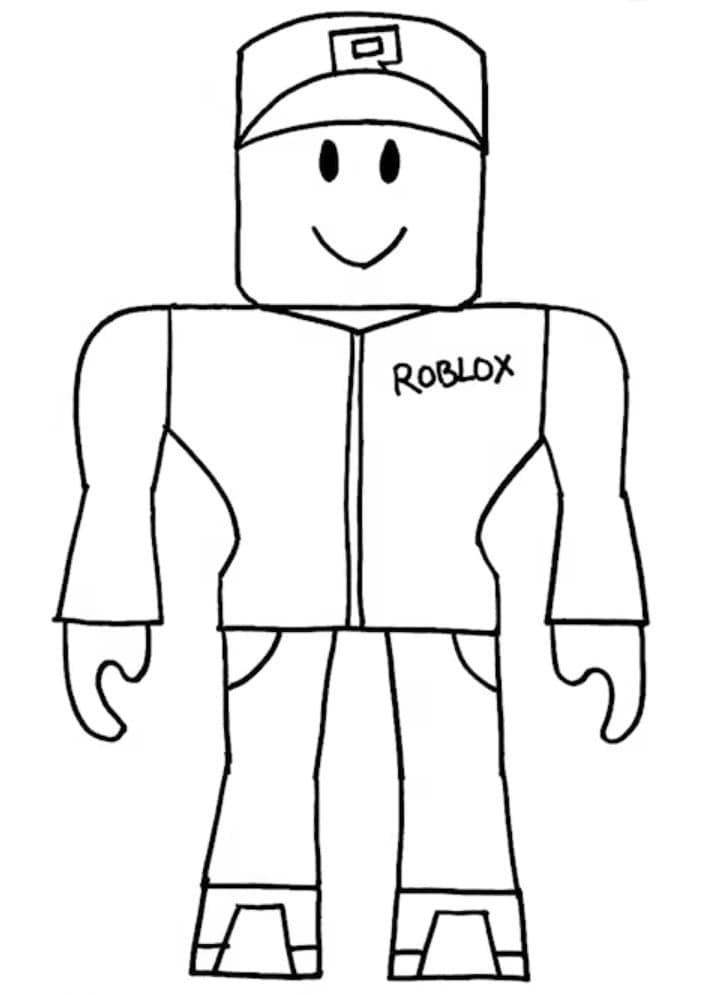 163+ Fantastic Roblox Coloring Pages Printable