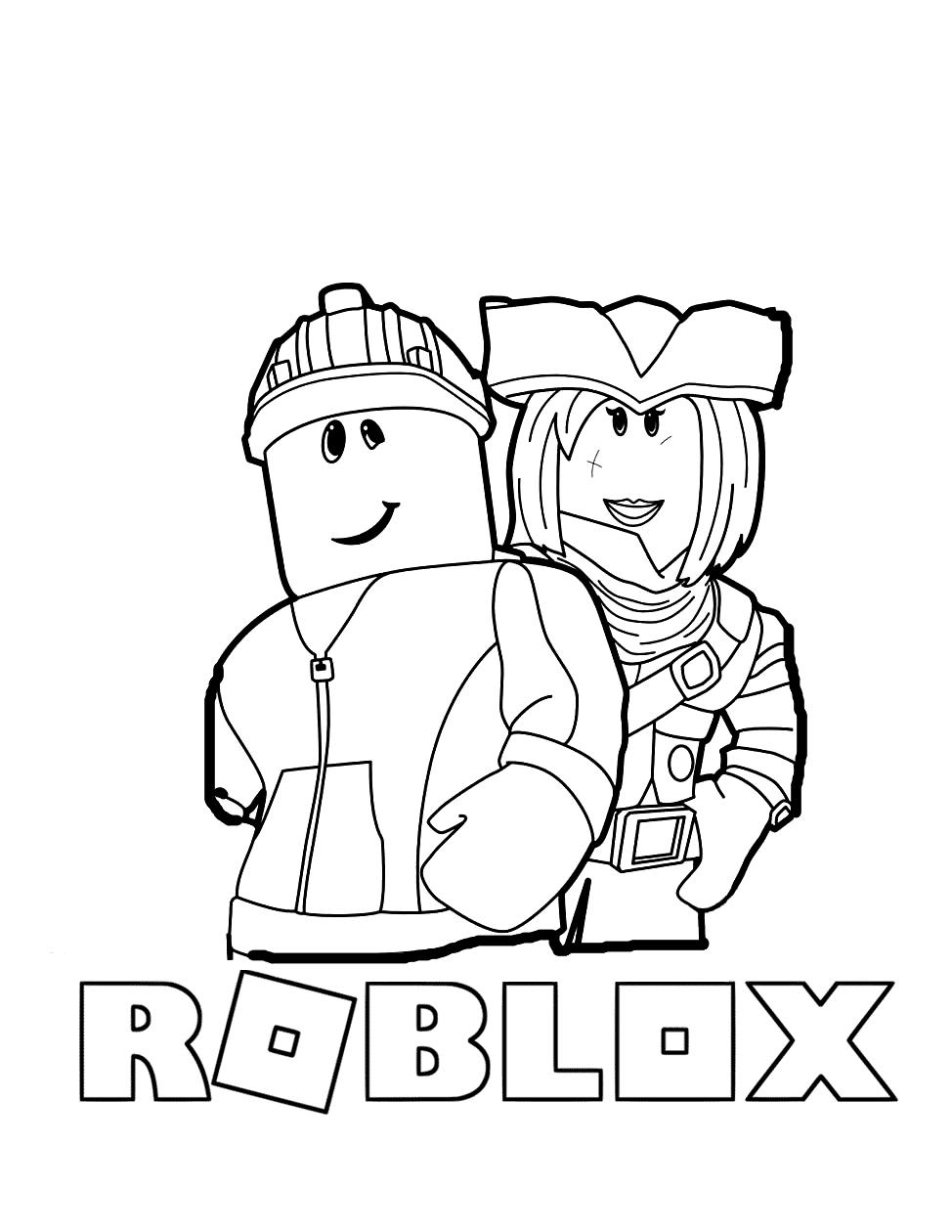 90+ Captivating Roblox Coloring Pages Printable