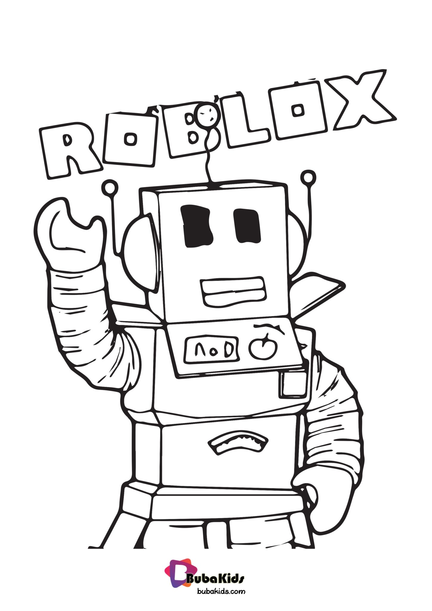 135+ Fun Roblox Coloring Pages Printable