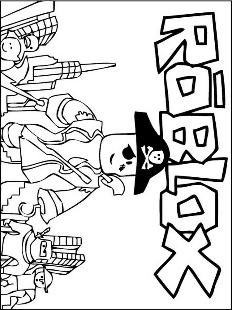 196+ Fun Roblox Coloring Pages Printable