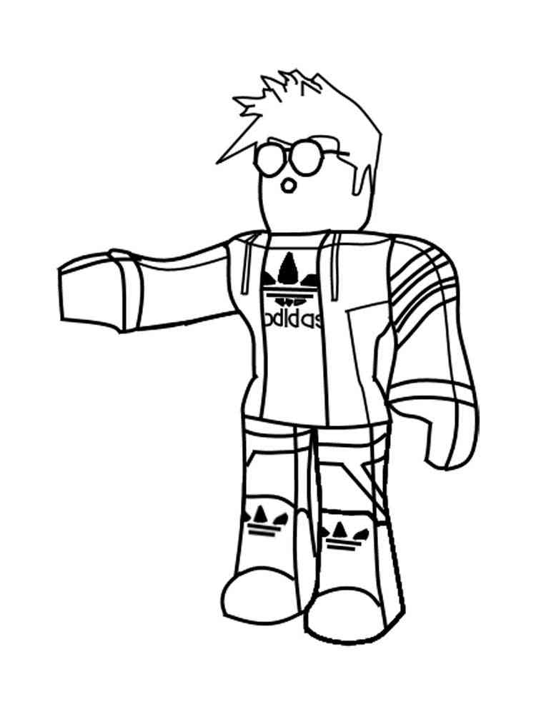 37+ Joyful Roblox Coloring Pages Printable