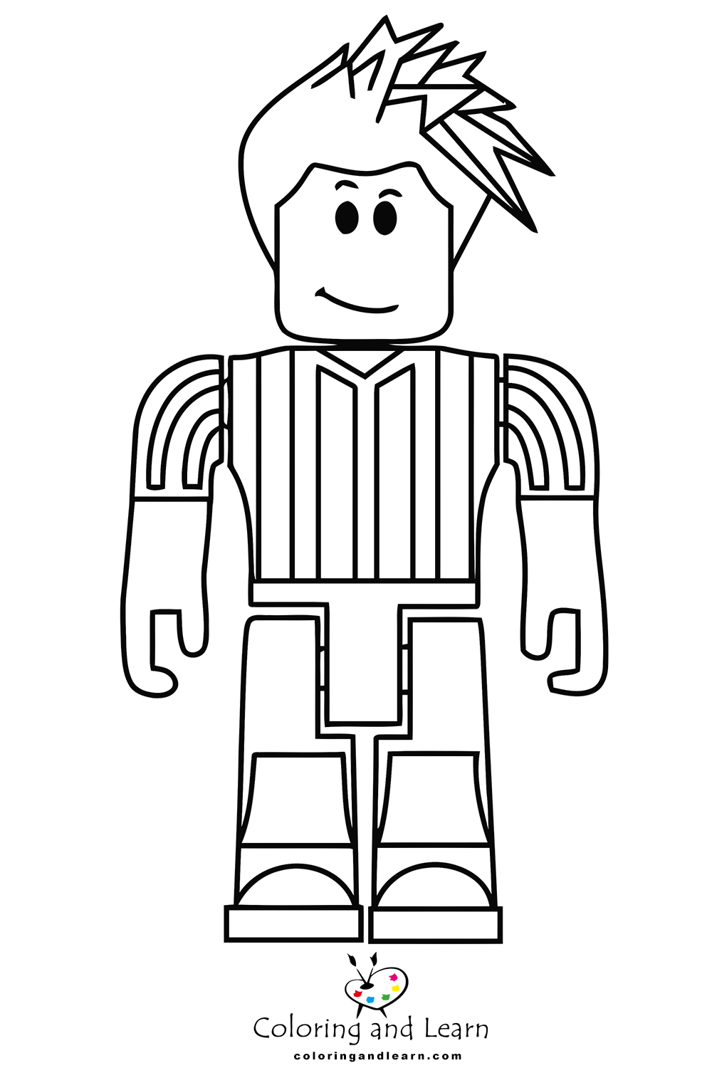 33+ Dazzling Roblox Coloring Pages Printable