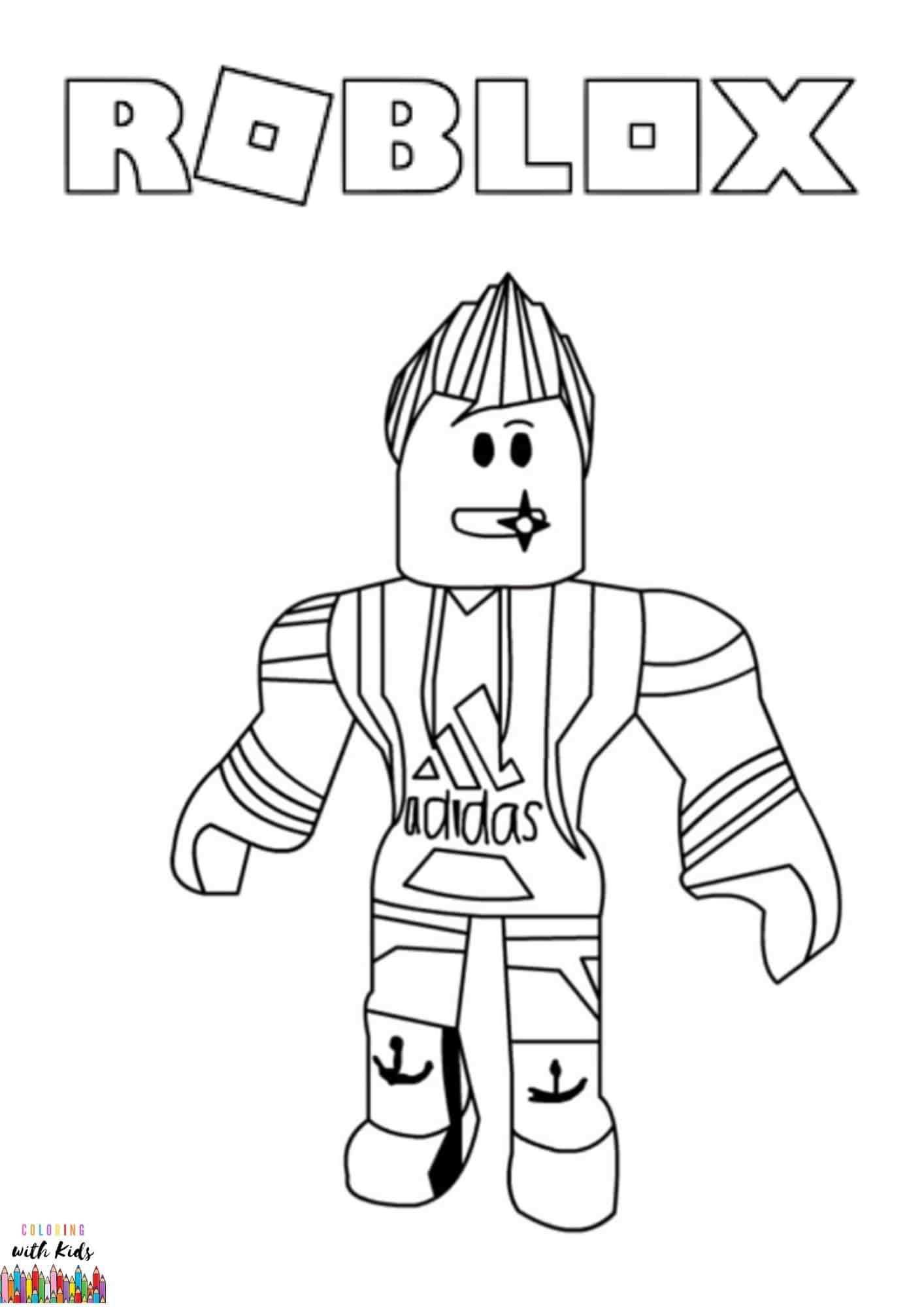 130+ Captivating Roblox Coloring Pages Printable