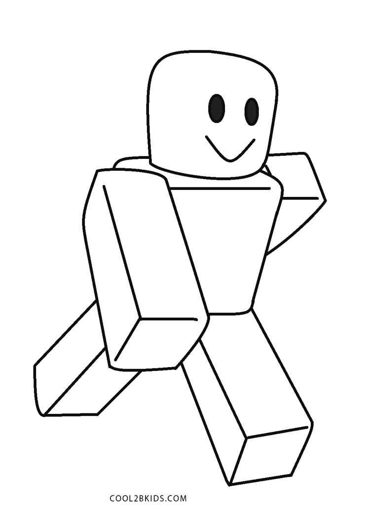 135+ Enchanting Roblox Coloring Pages Printable