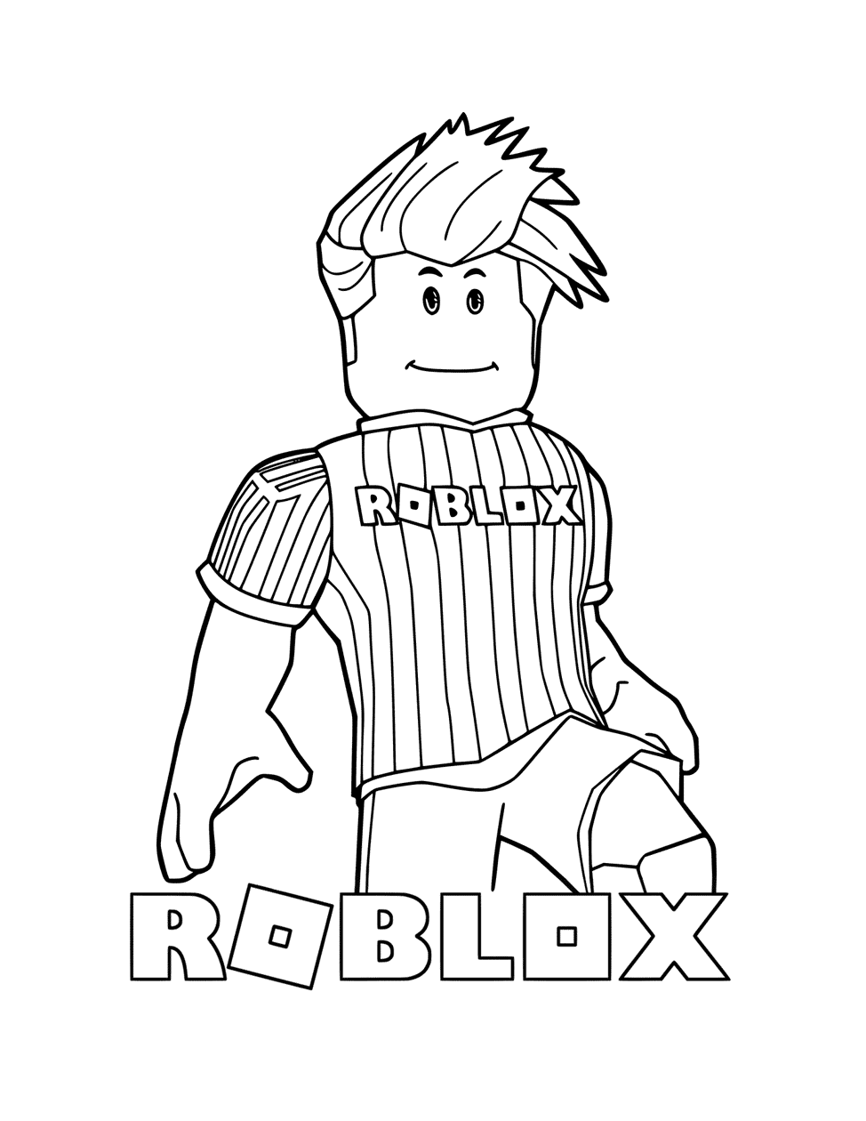 100+ Fantastic Roblox Coloring Pages Printable