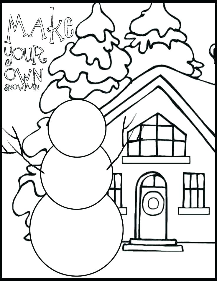 167+ Beautiful Winter Activity Coloring Pages Printable