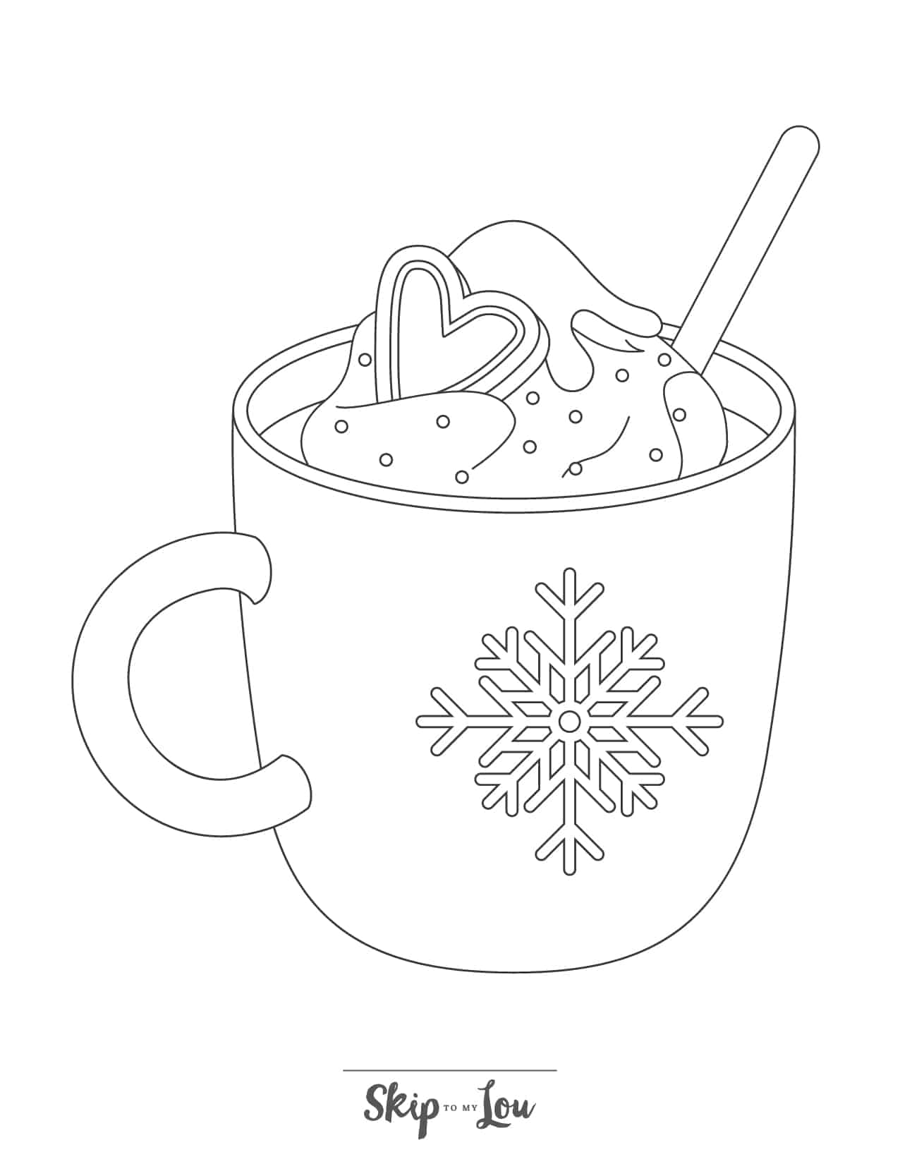 121+ Spectacular Winter Activity Coloring Pages Printable