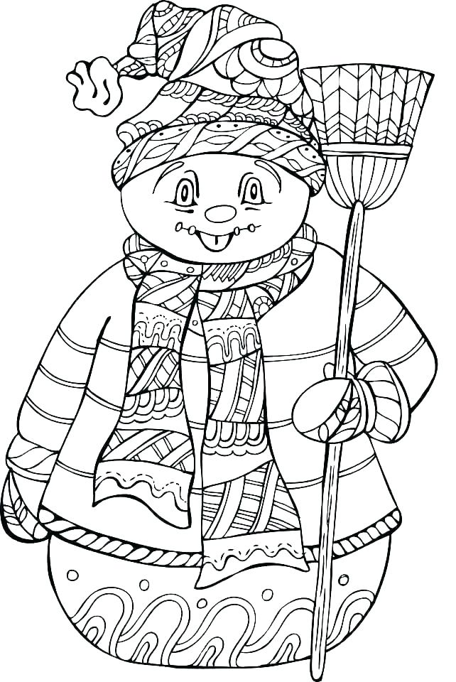 157+ Charming Winter Activity Coloring Pages Printable